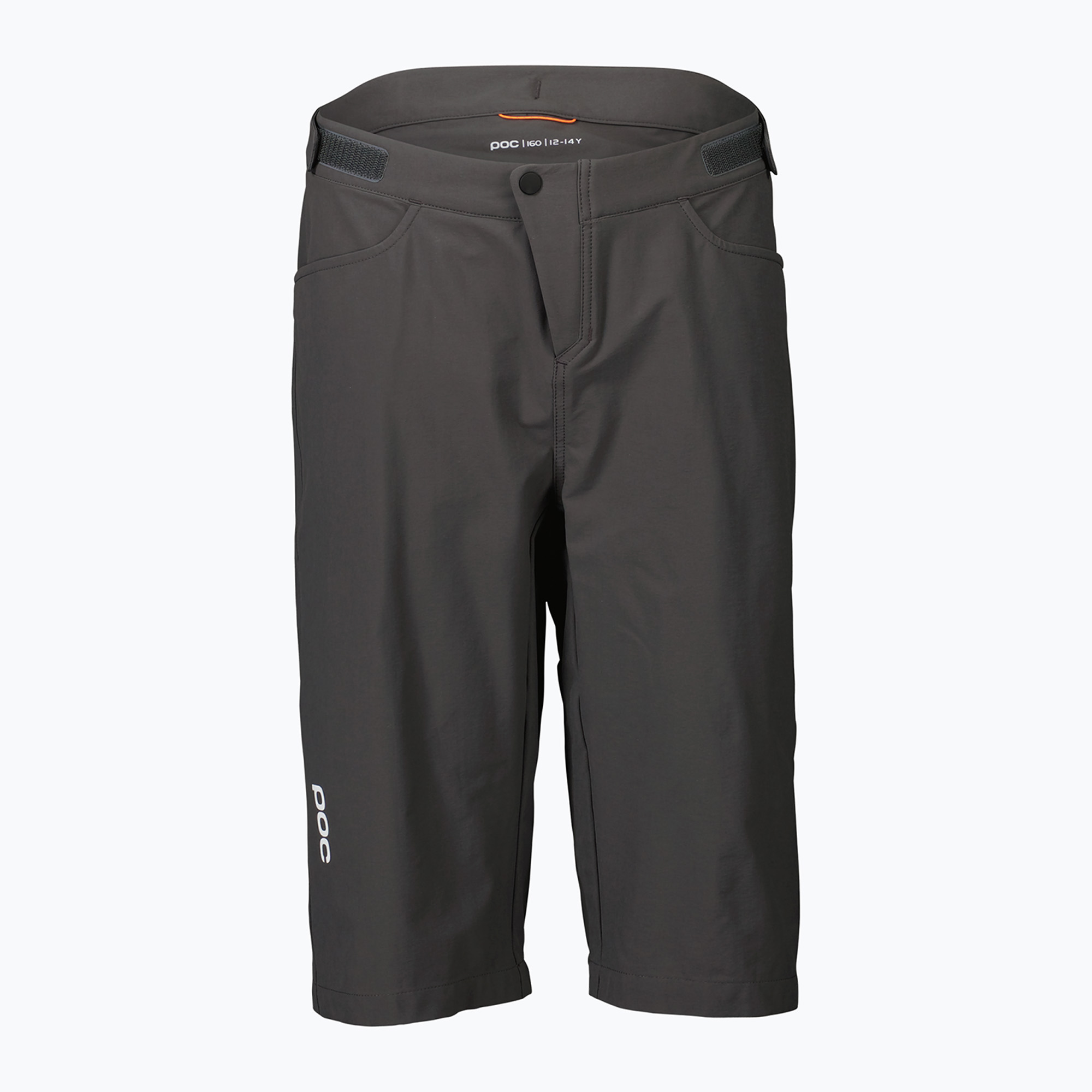 Pantaloncini da ciclismo POC Essential MTB bambino grigio silvestre (160) (Essential MTB Jr 52858)