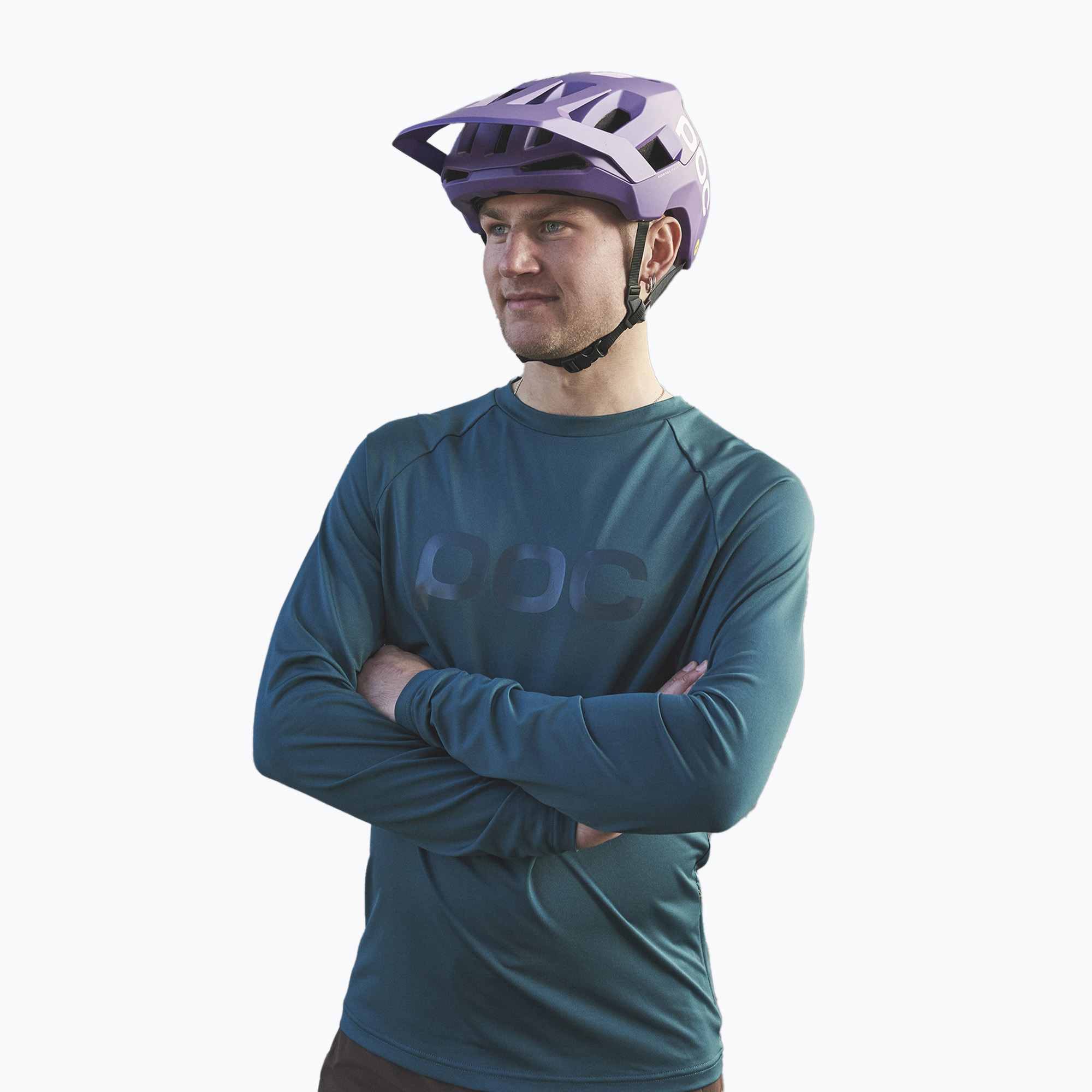 Maglia ciclismo uomo manica lunga POC Reform Enduro blu dioptase (S) (Reform Enduro Jersey 52906)