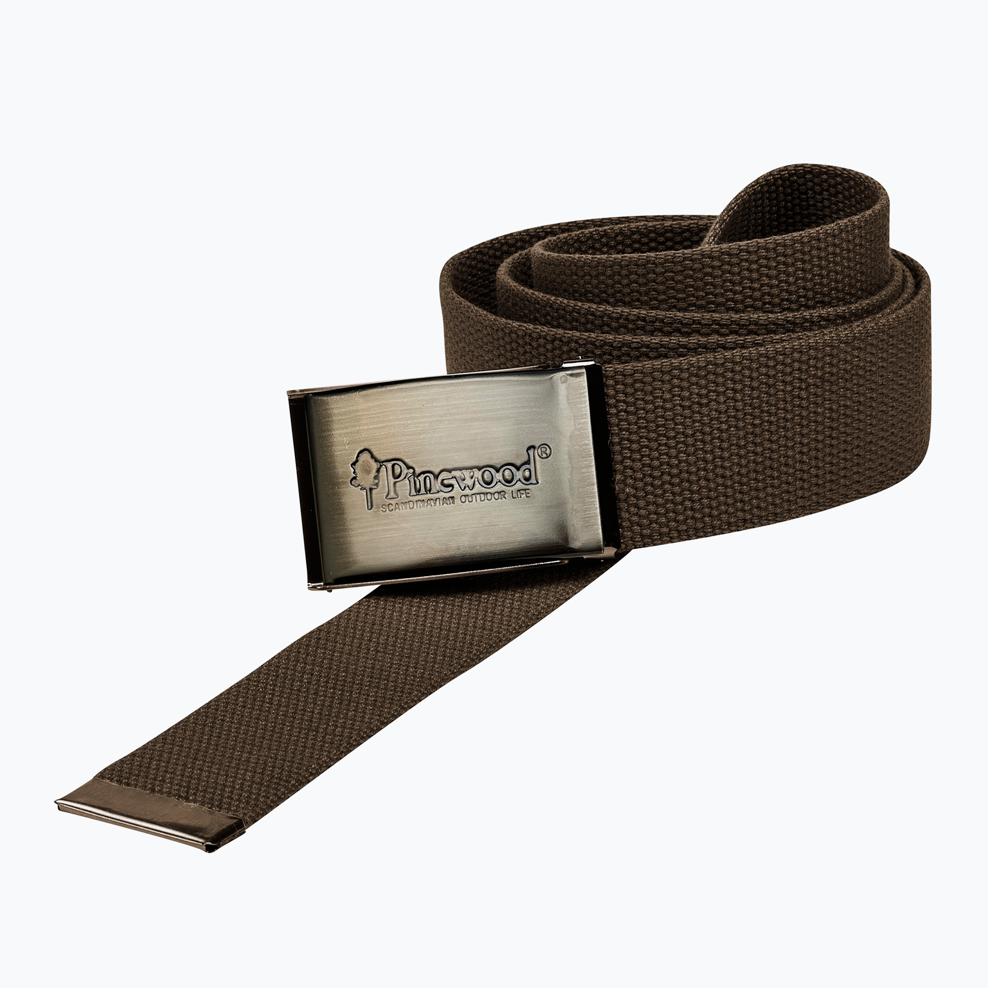 Cintura per pantaloni marrone Pinewood Canvas (Canvas 9199)