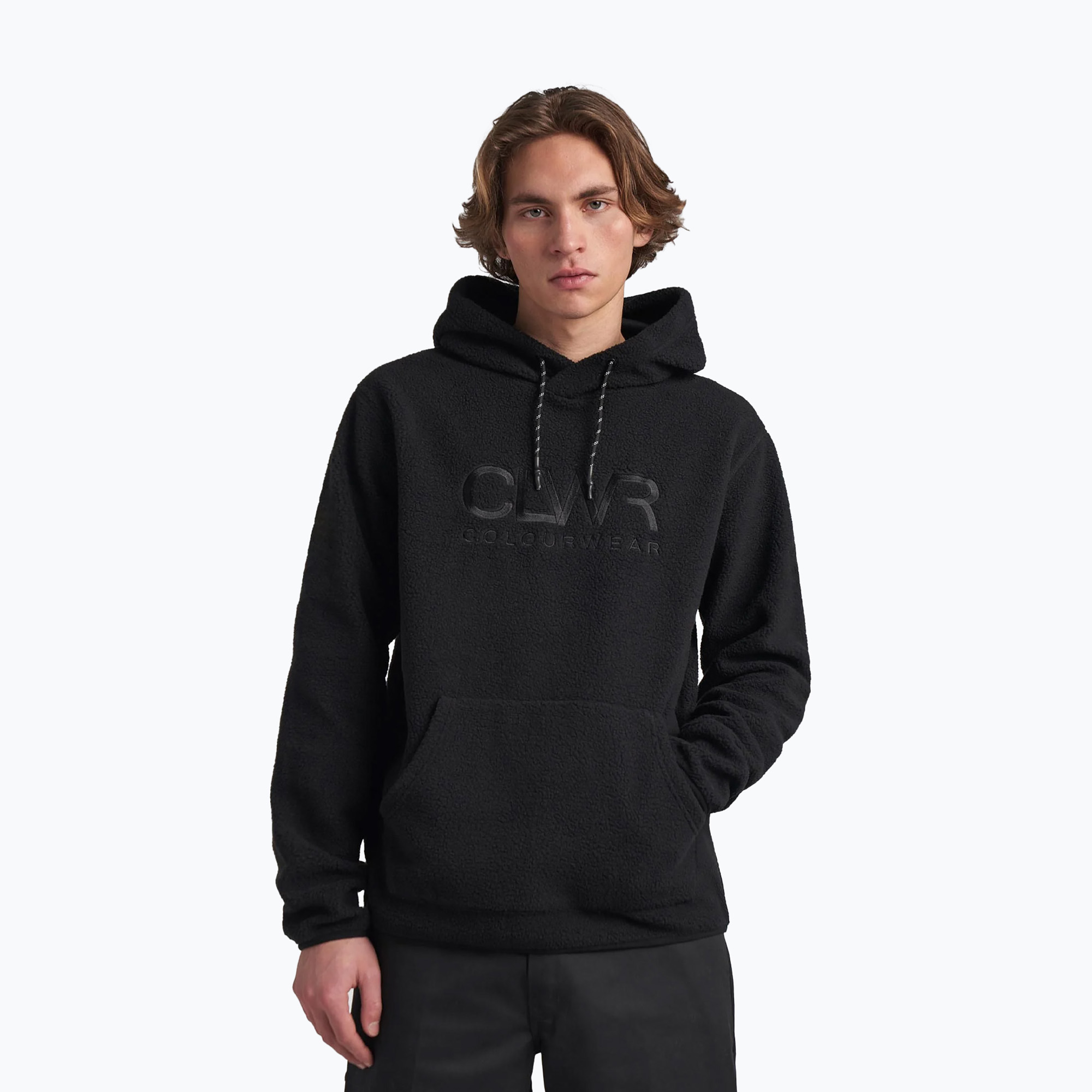 Colourwear Uomo Teddy Hood 2.0 nero (M) (Teddy Hood 2.0 7010304700)