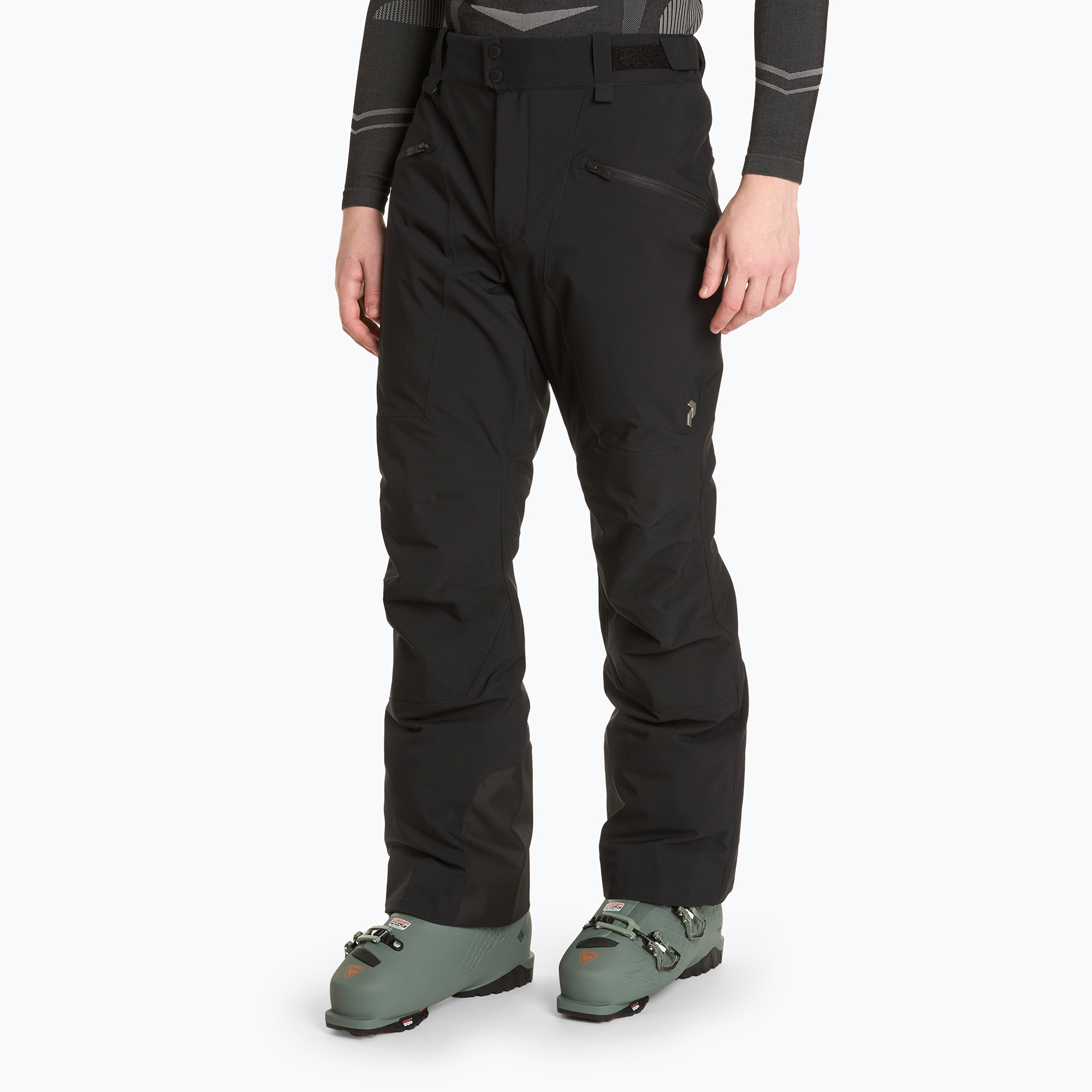Pantaloni da sci da uomo Peak Performance Navtech nero (XL) (Navtech G78542020)