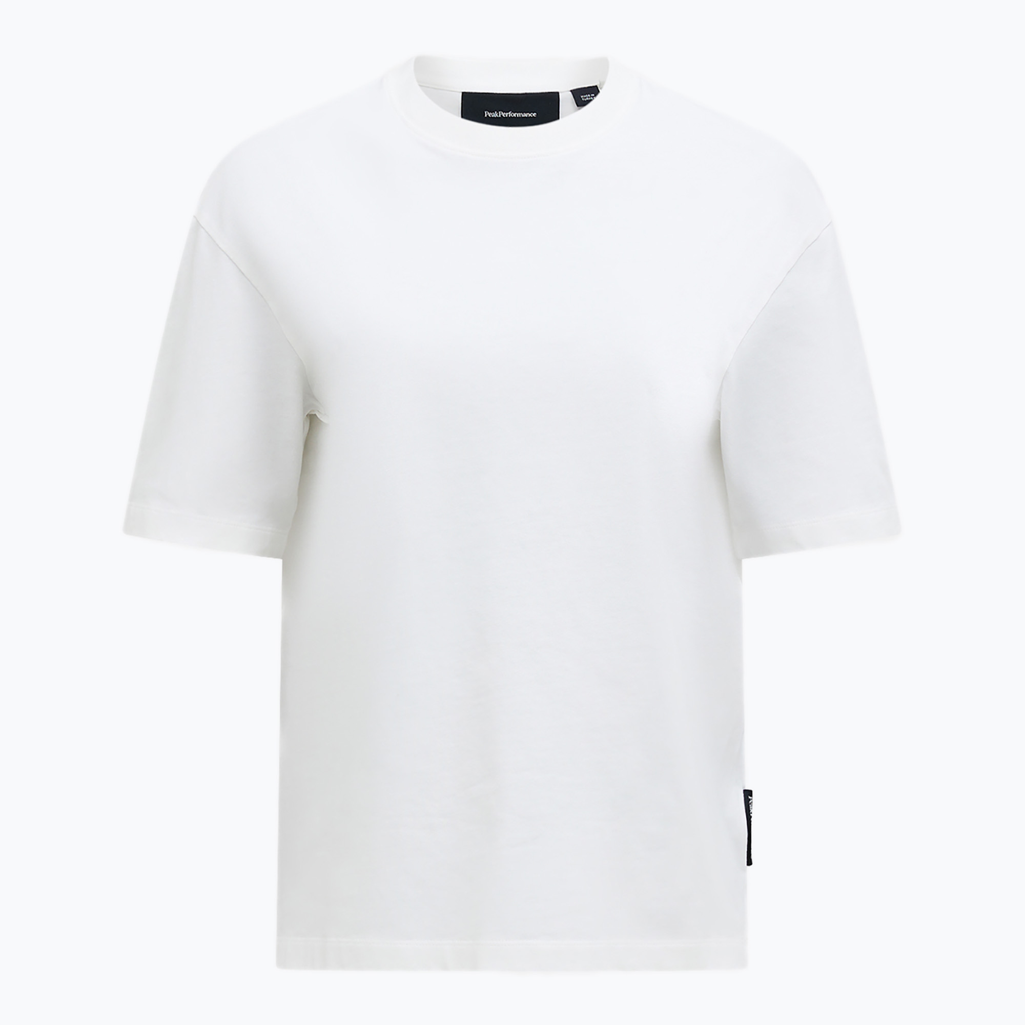 Maglietta Peak Performance da donna in cotone pesante bianco sporco
