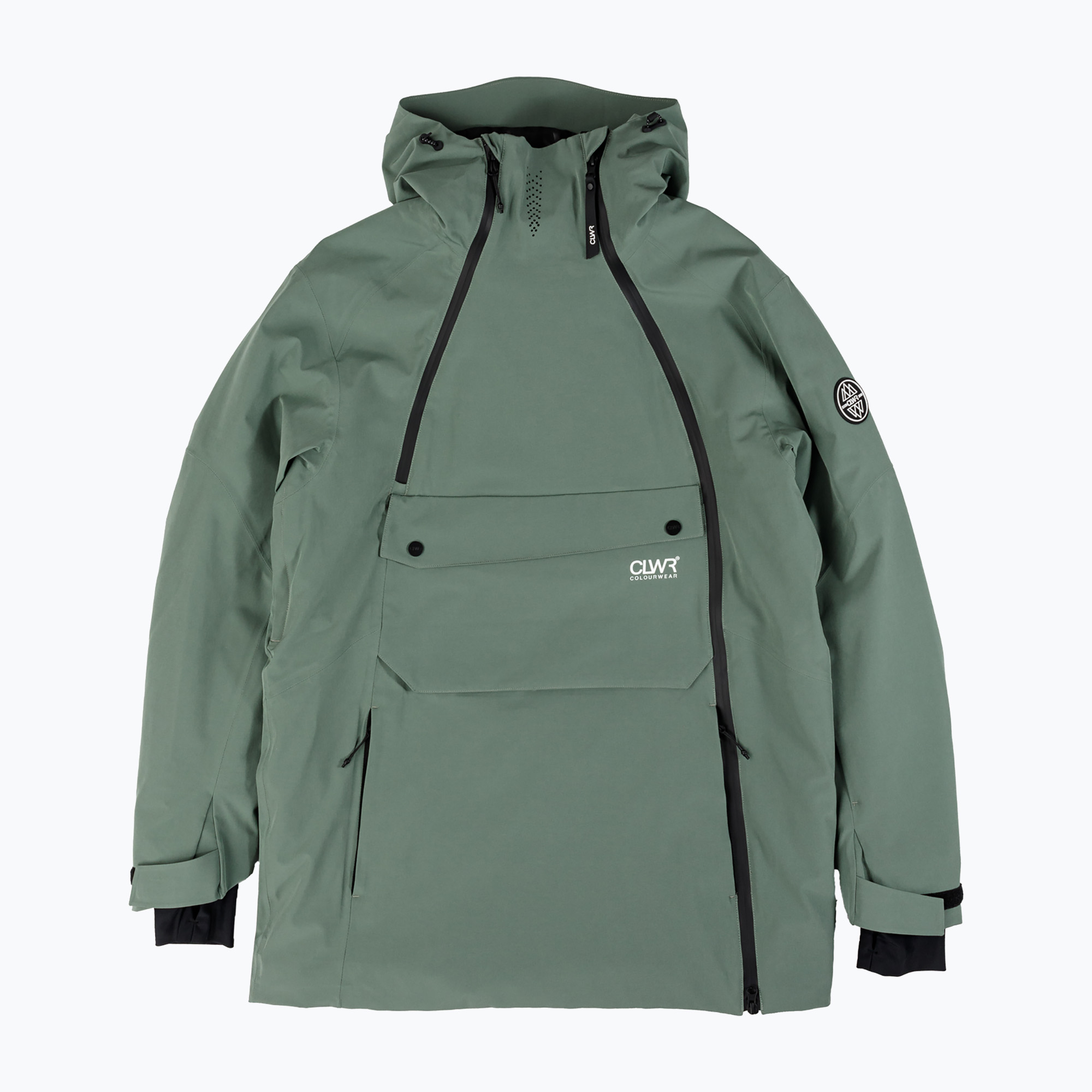Giacca da snowboard Colourwear Foil Anorak Uomo dk sage (XL) (Foil Anorak 7210292630)