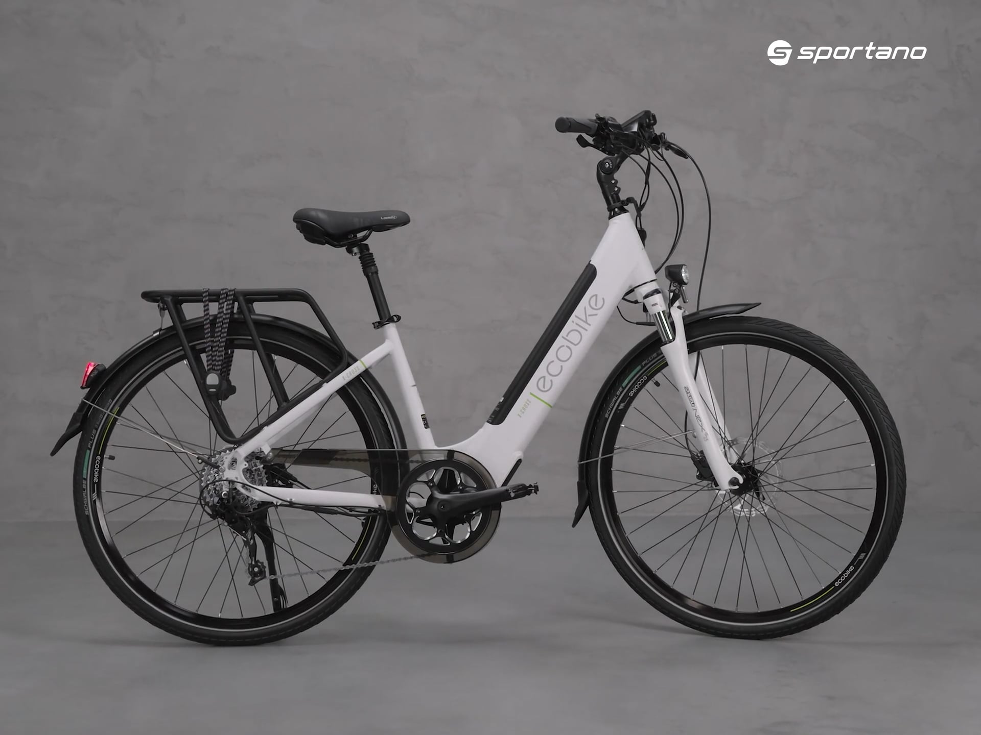 EcoBike X-Cross L 36V 17,5Ah 630Wh X-Cross LG bicicletta elettrica bianca
