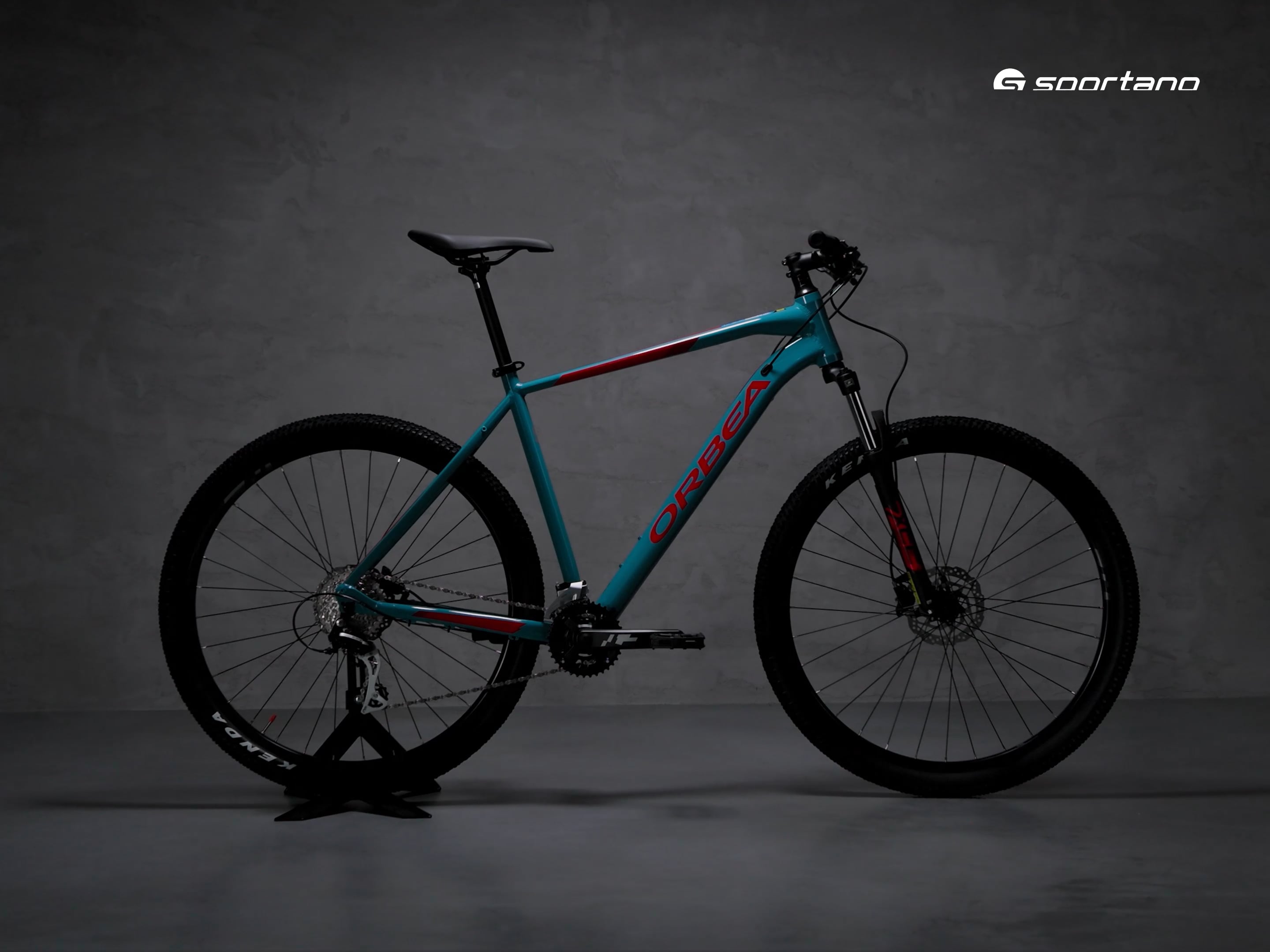 Orbea MX 50 29 blu/rosso mountain bike