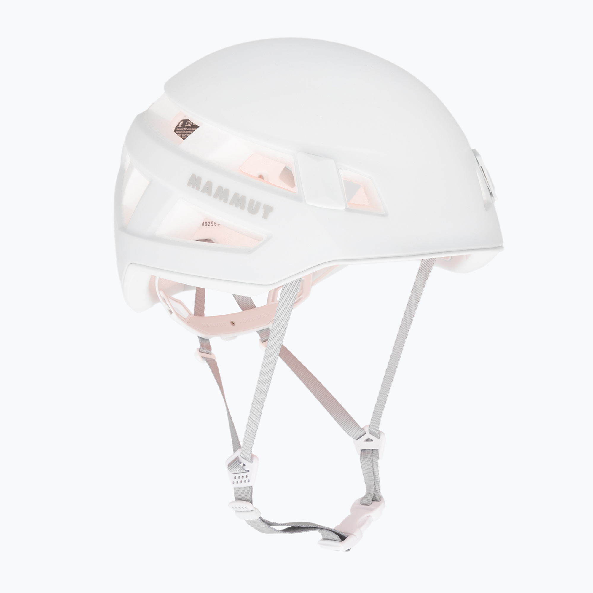 Casco da arrampicata Mammut Crag Sender bianco (56-61cm) (Crag Sender 2030-00260-0243-3)