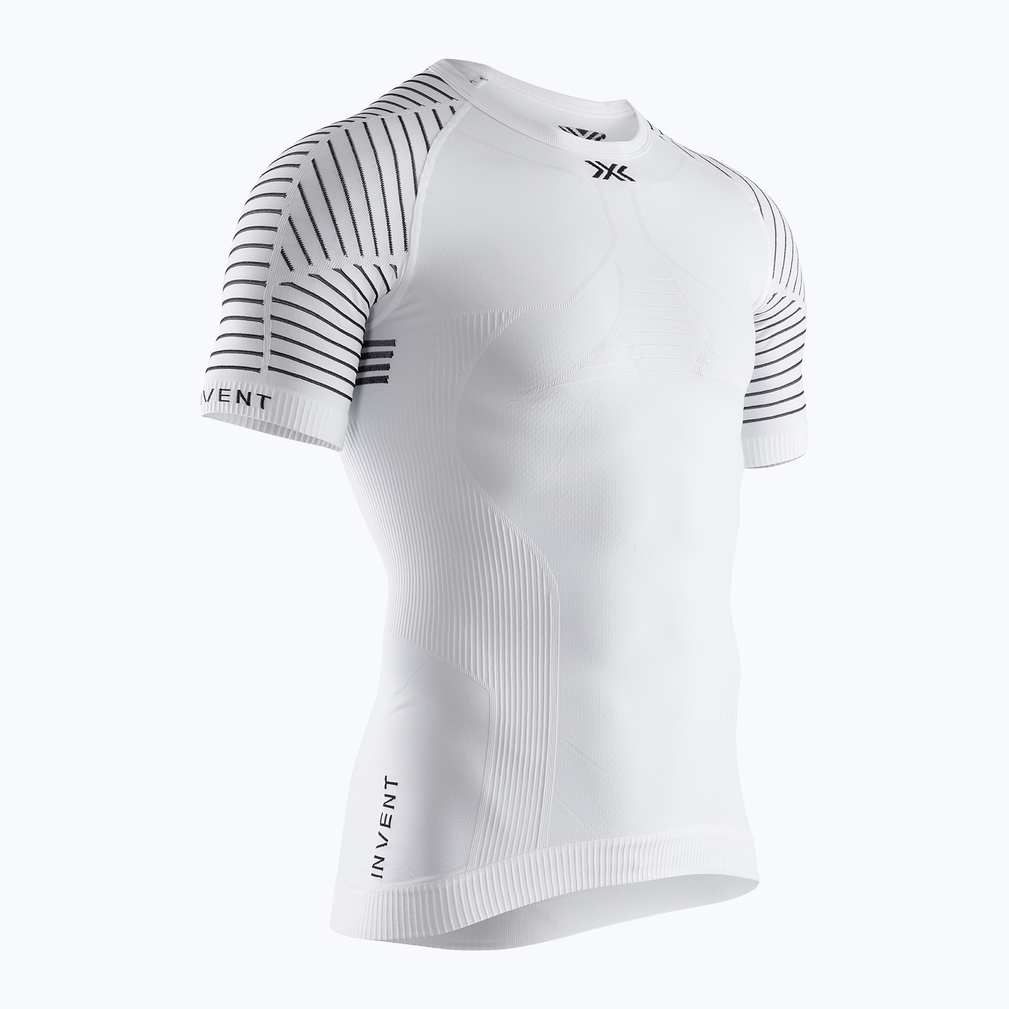 Camicia termica da uomo X-Bionic Invent LT SH bianco artico/grigio dolomite