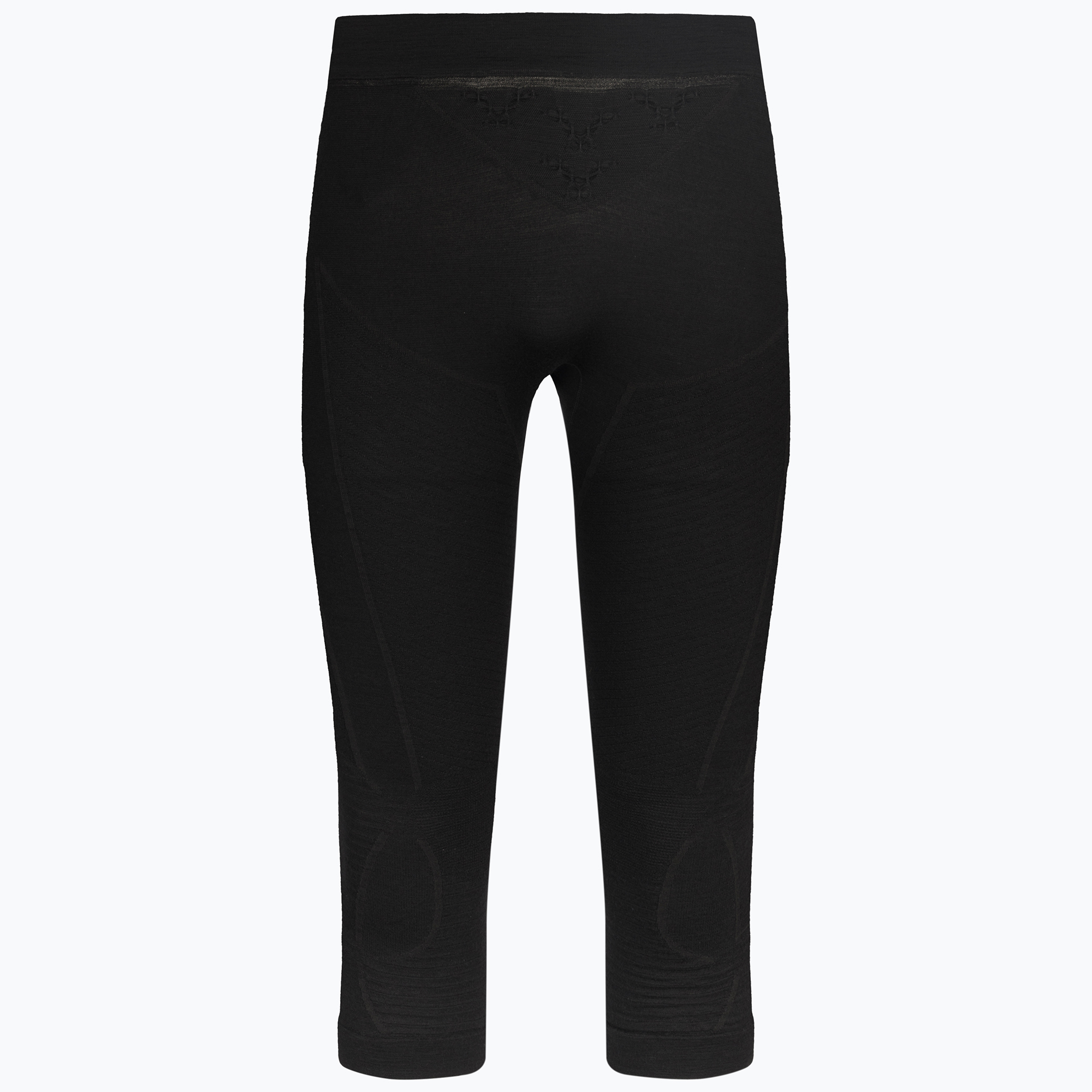 Pantaloni termici X-Bionic 3/4 Apani 4.0 Merino da uomo nero/nero (XL) (Apani 4.0 Merino APWP07W19M)