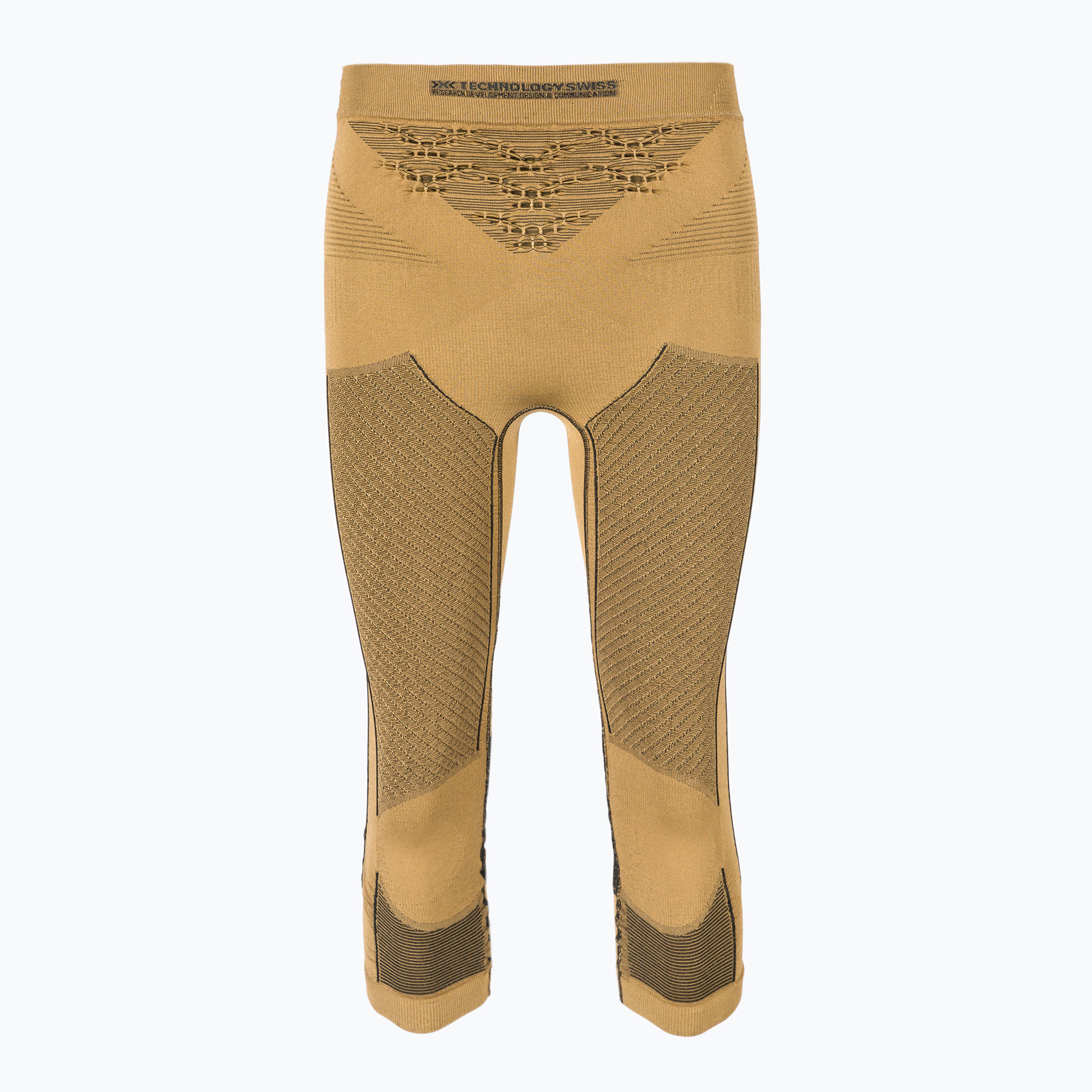 Pantaloni termici X-Bionic 3/4 Radiactor 4.0 da uomo oro/nero (S) (Radiactor 4.0 RAWP49W19M)