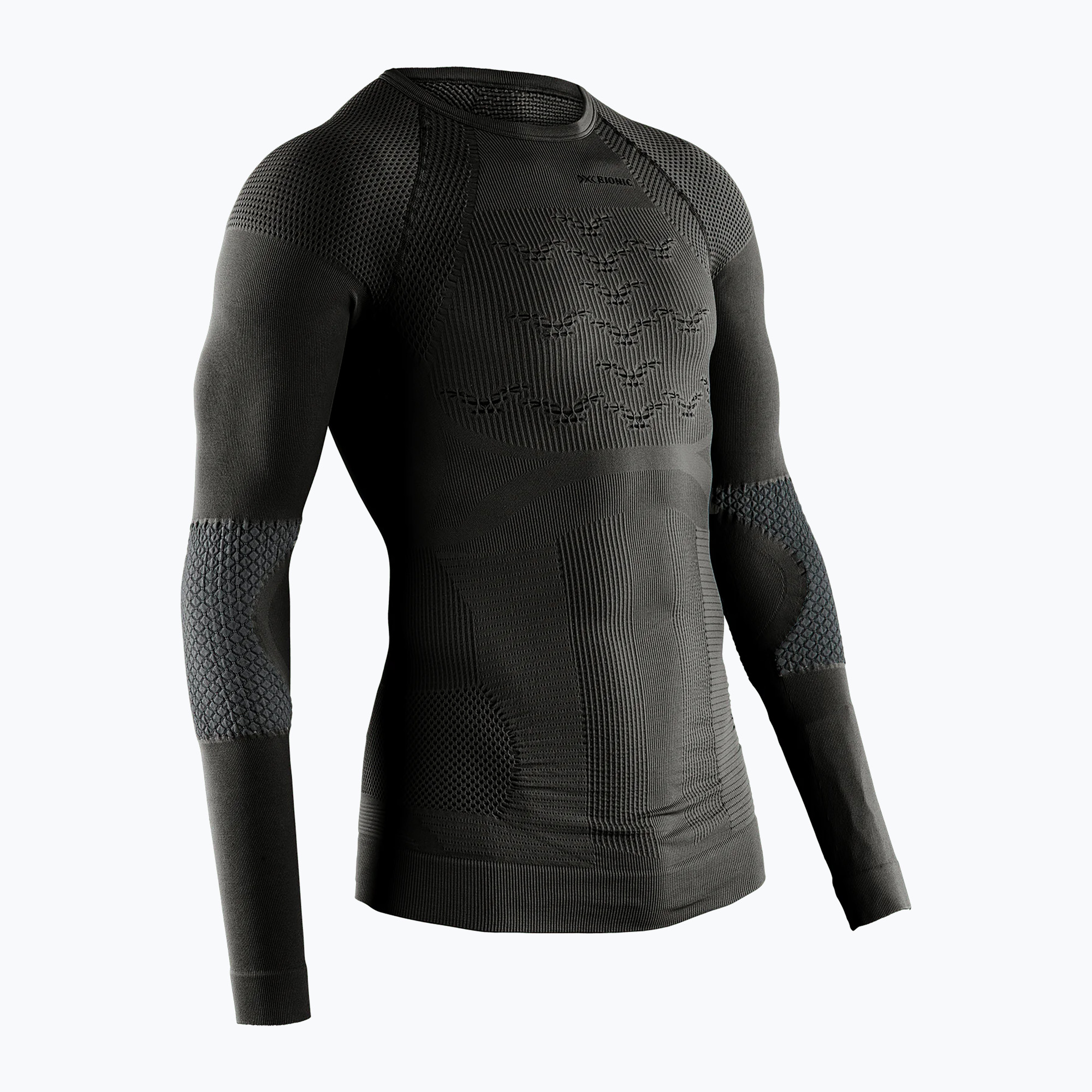 X-Bionic X-Plorer Energizer 4.0 a maniche lunghe termiche da uomo nero/antracite (L) (X-Plorer Energizer 4.0 NGOT33S23M)