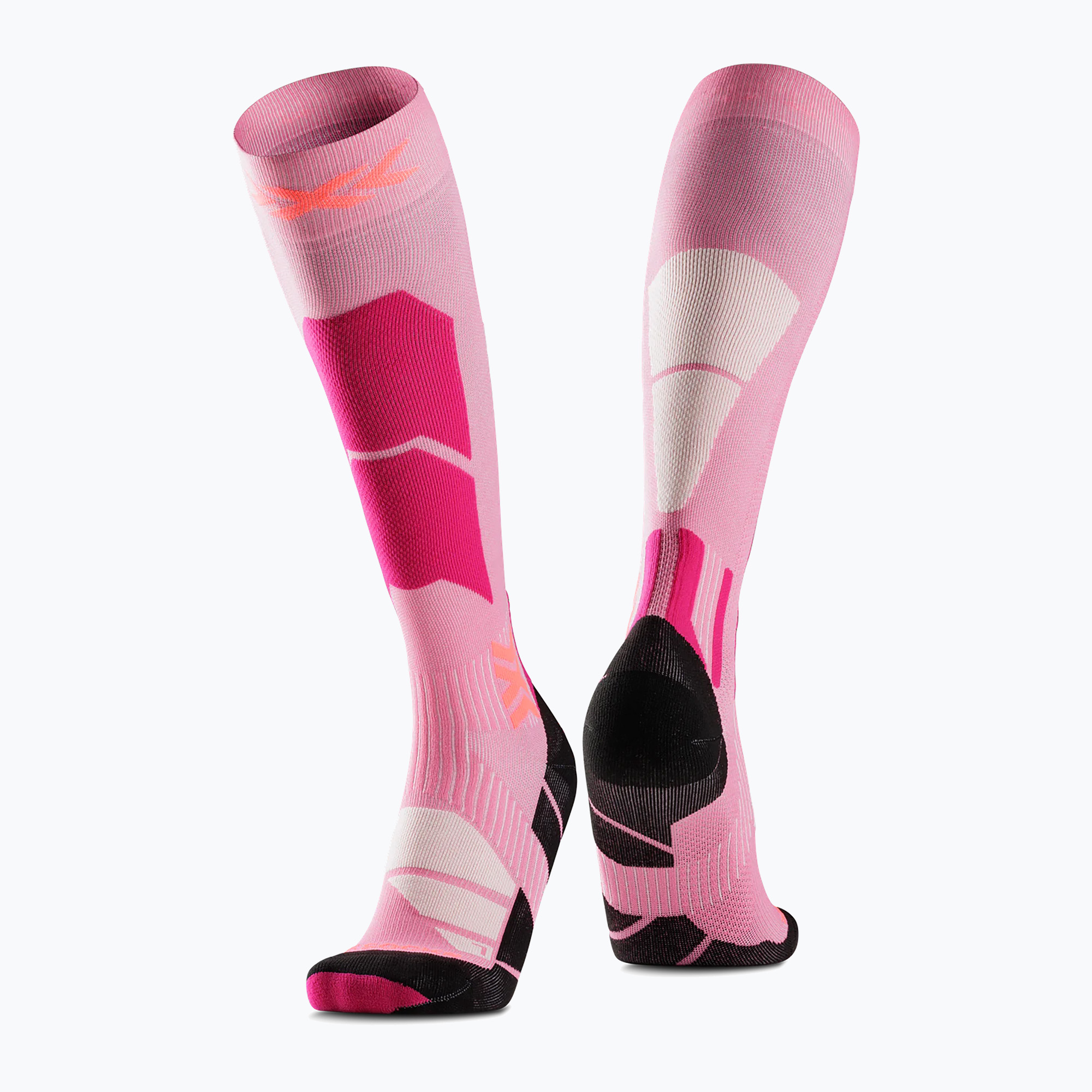 X-Socks Ski Perform Otc calze da sci rosa chiaro/sabbia chiaro (42-44 EU) (Ski Perform Otc WYPPW24U)