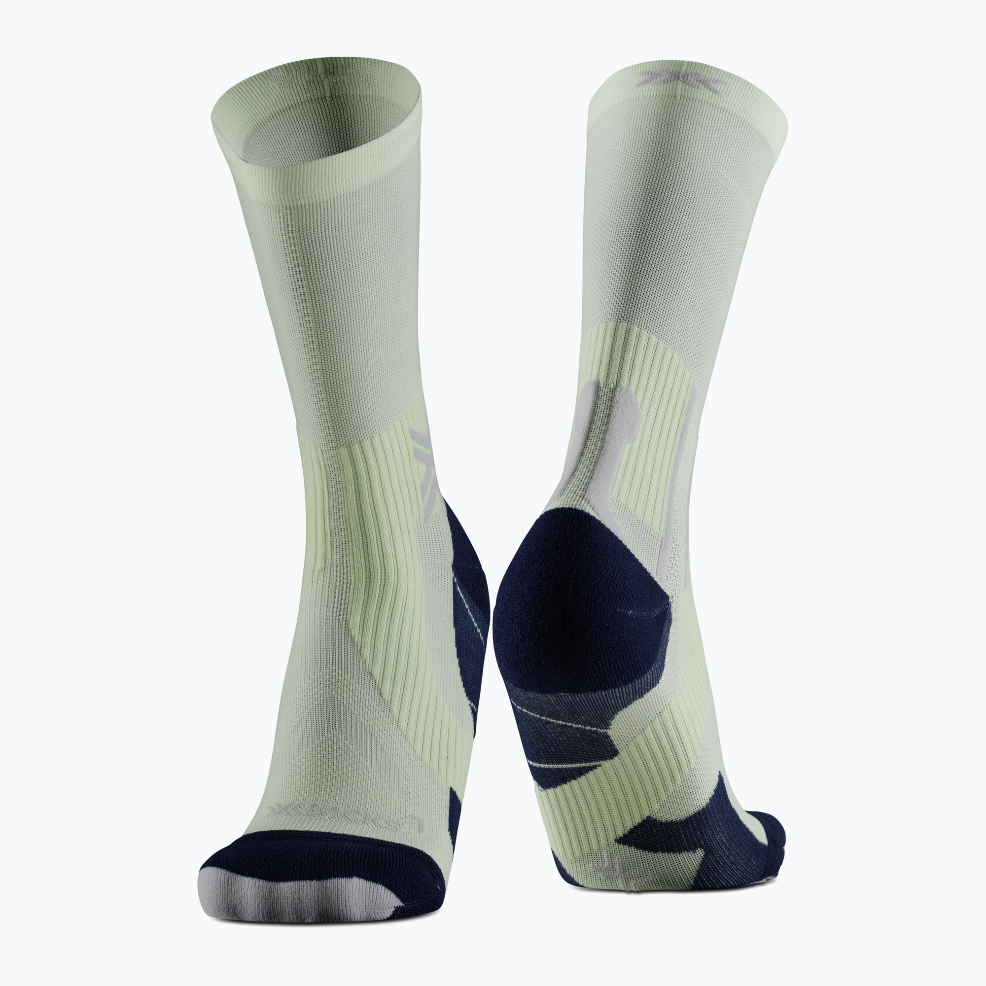 Calzini da uomo X-Socks Run Perform Crew neolime/x nero (42-44 EU) (Run Perform Crew XS-RQPMS24M-E045)