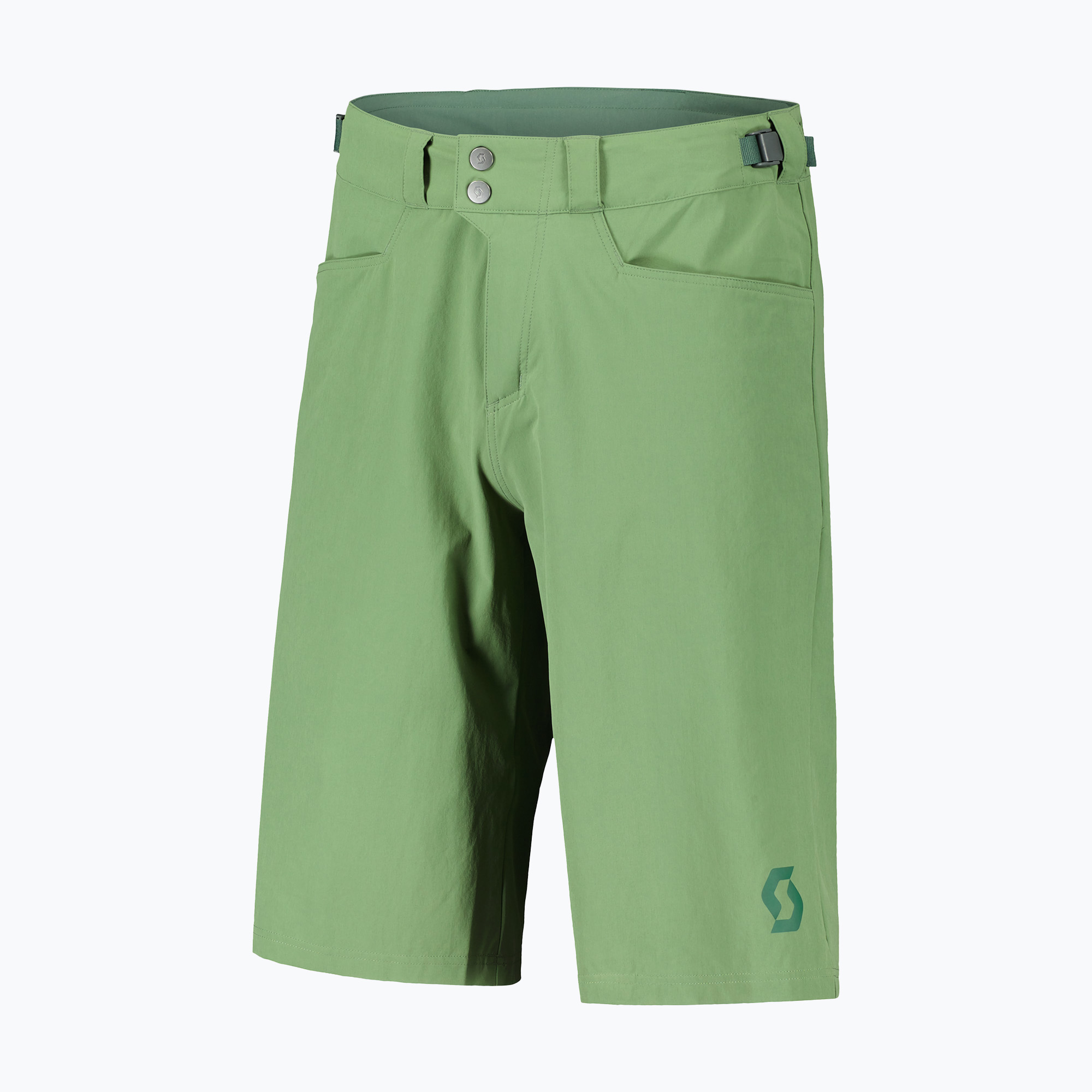 Pantaloncini da ciclismo SCOTT Trail Flow verde ghiaccio da uomo (S) (Trail Flow 280347)