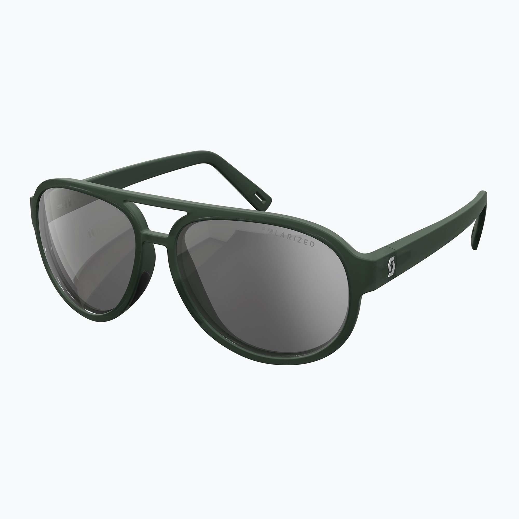 Occhiali da sole SCOTT Bass Polarized nero/grigio eco polarizzati