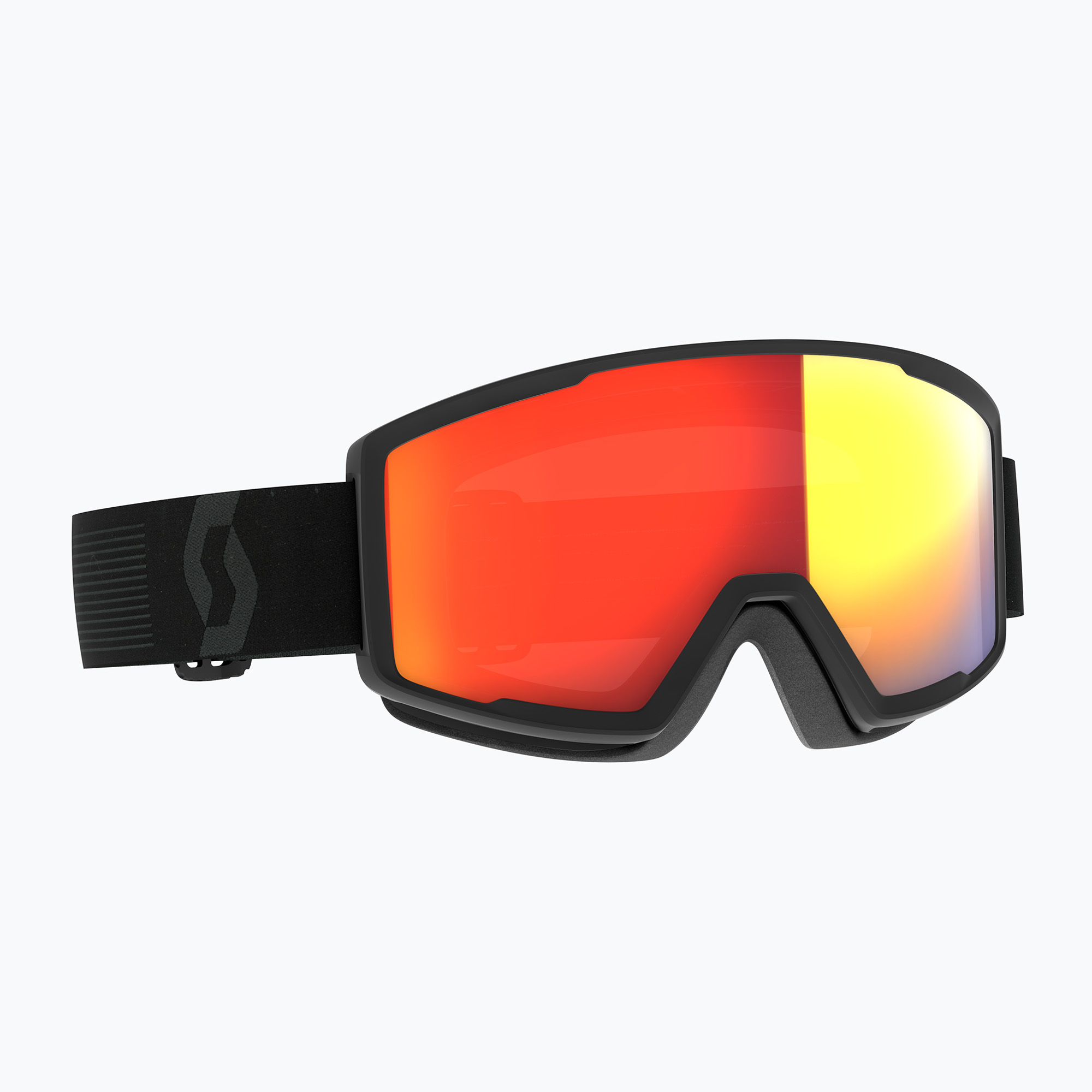 Occhiali da sci SCOTT Factor Pro mineral black/enhancer red chrome (S-M) (Factor Pro 283567)
