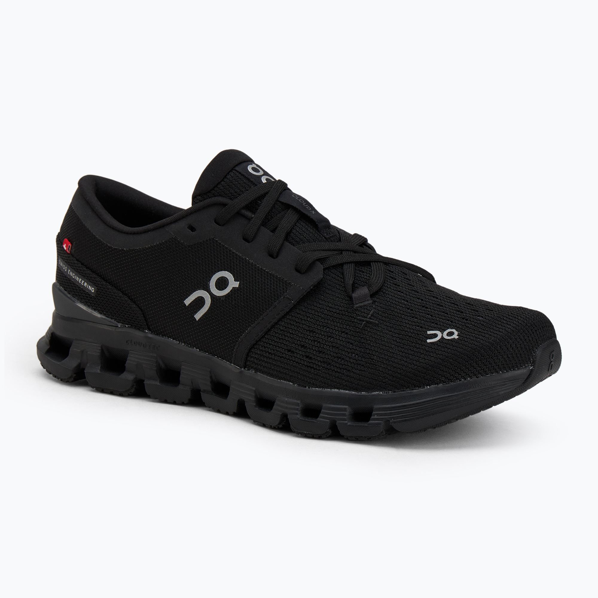 Uomo On Running Cloud X 4 nero/eclipse scarpe da corsa
