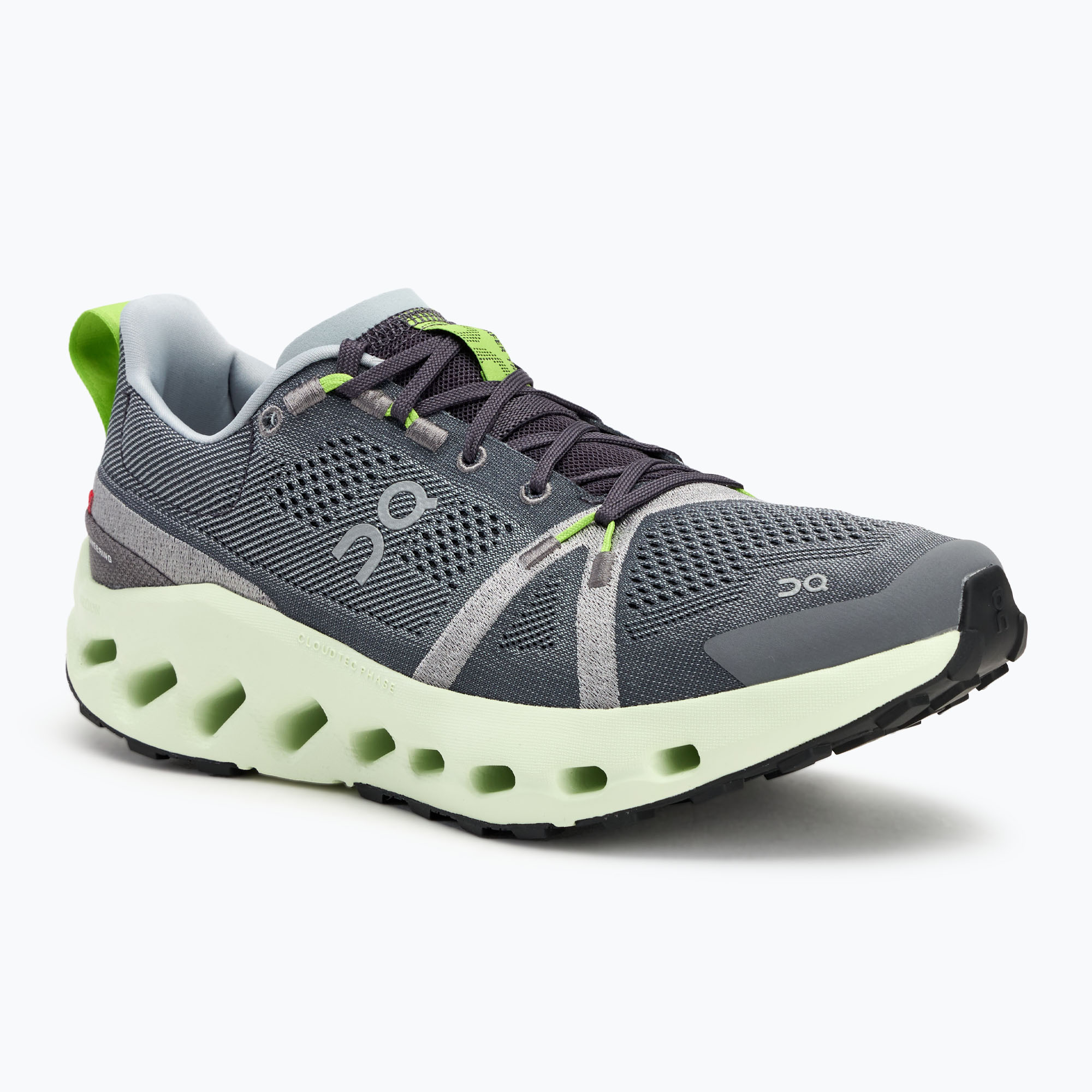 Scarpe da corsa On Running Cloudsurfer Trail da uomo in ferro/lima (44 EU) (Cloudsurfer Trail 3ME10112463)