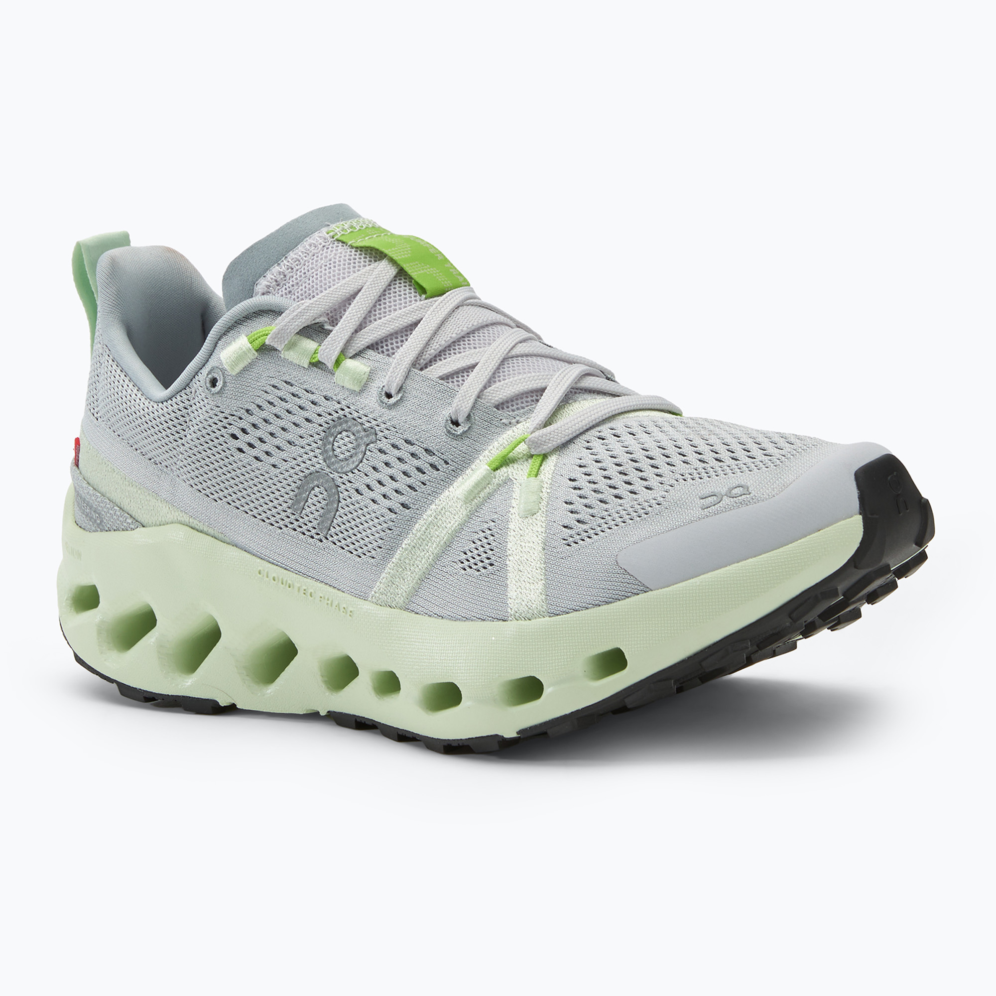 Scarpe da trail running On Running Cloudsurfer da donna, frost/lima (40.5 EU) (Cloudsurfer Trail 3WE10102849)
