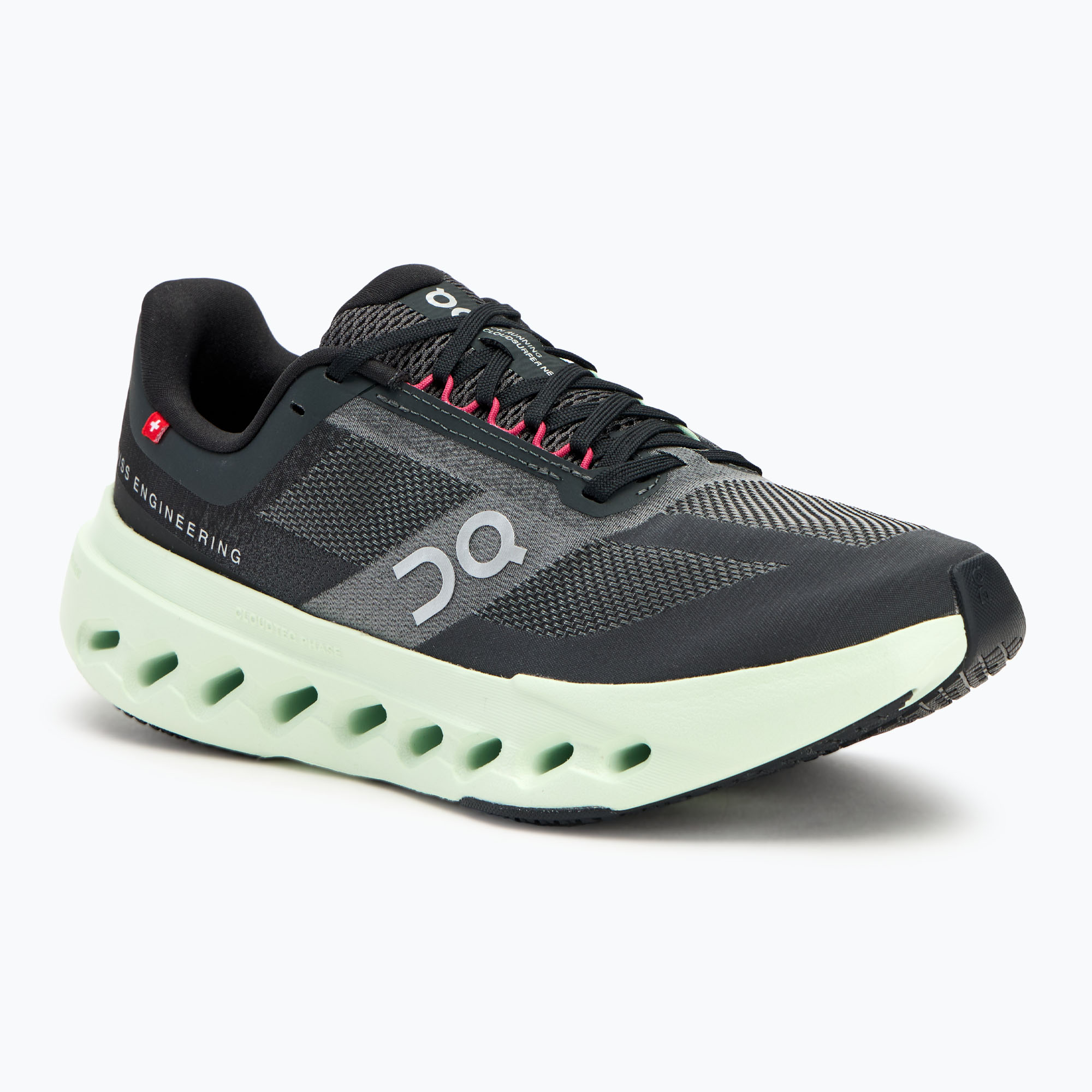 Scarpe da corsa On Running Cloudsurfer Next donna nero/lima (40.5 EU) (Cloudsurfer Next 3WE30052535)