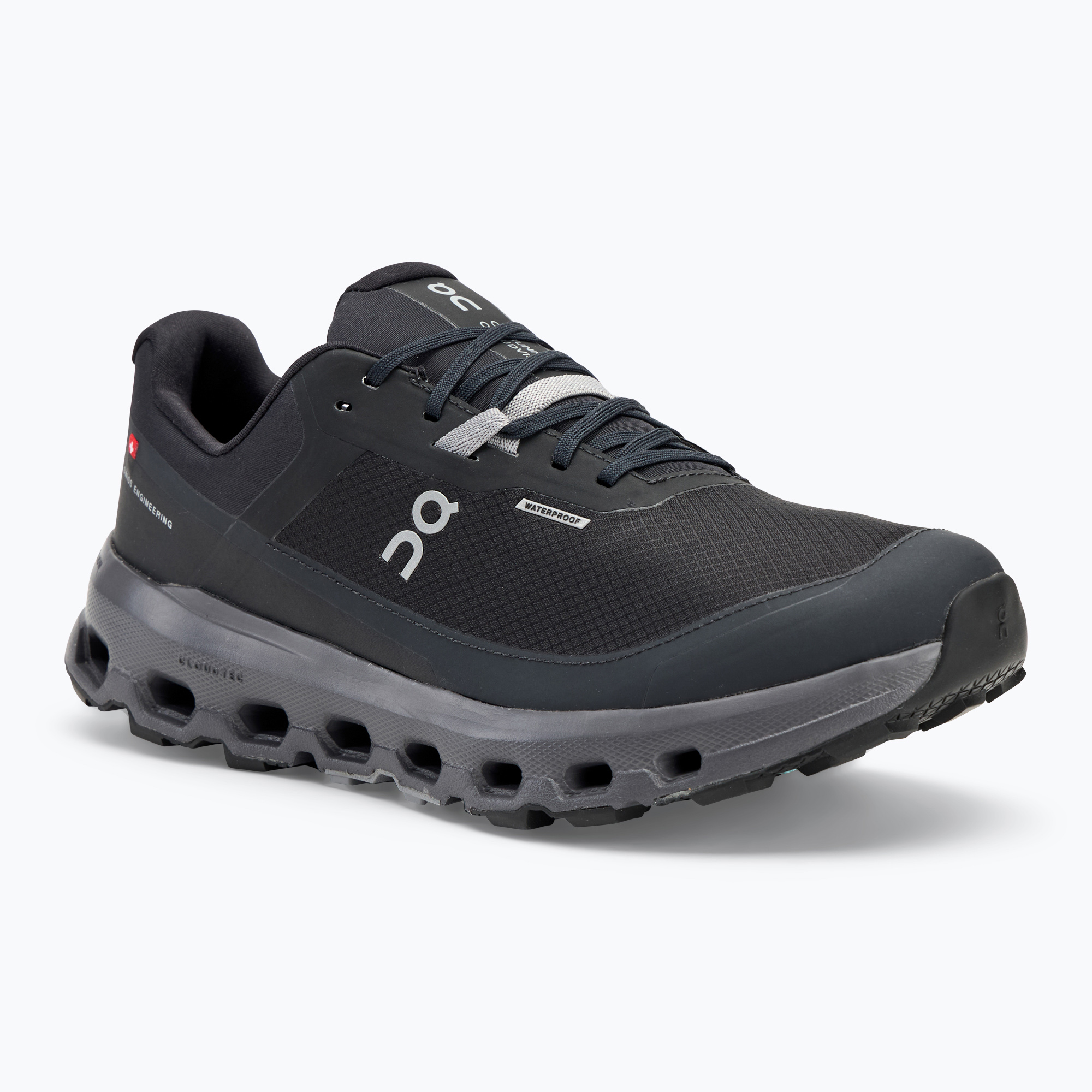 Uomo On Running Cloudvista 2 Scarpe da corsa impermeabili nero/eclipse (42.5 EU) (Cloudvista 2 Waterproof 3ME30140106)