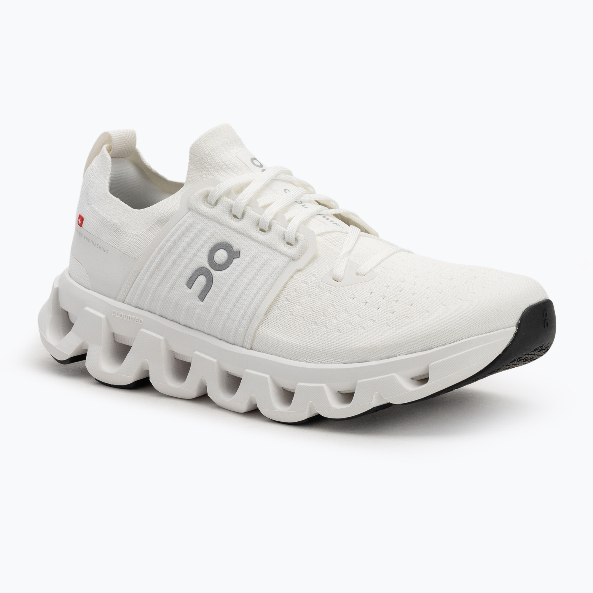 Scarpe da corsa da uomo On Running Cloudswift 4 bianco/bianco (42.5 EU) (Cloudswift 4 3MF10131200)