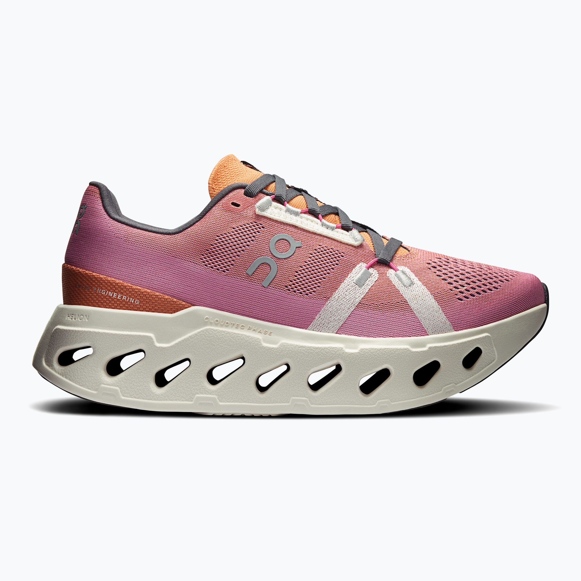 Scarpe da corsa On Running Cloudeclipse da donna, color mandarino/avorio (38.5 EU) (Cloudeclipse 3WD30093126)