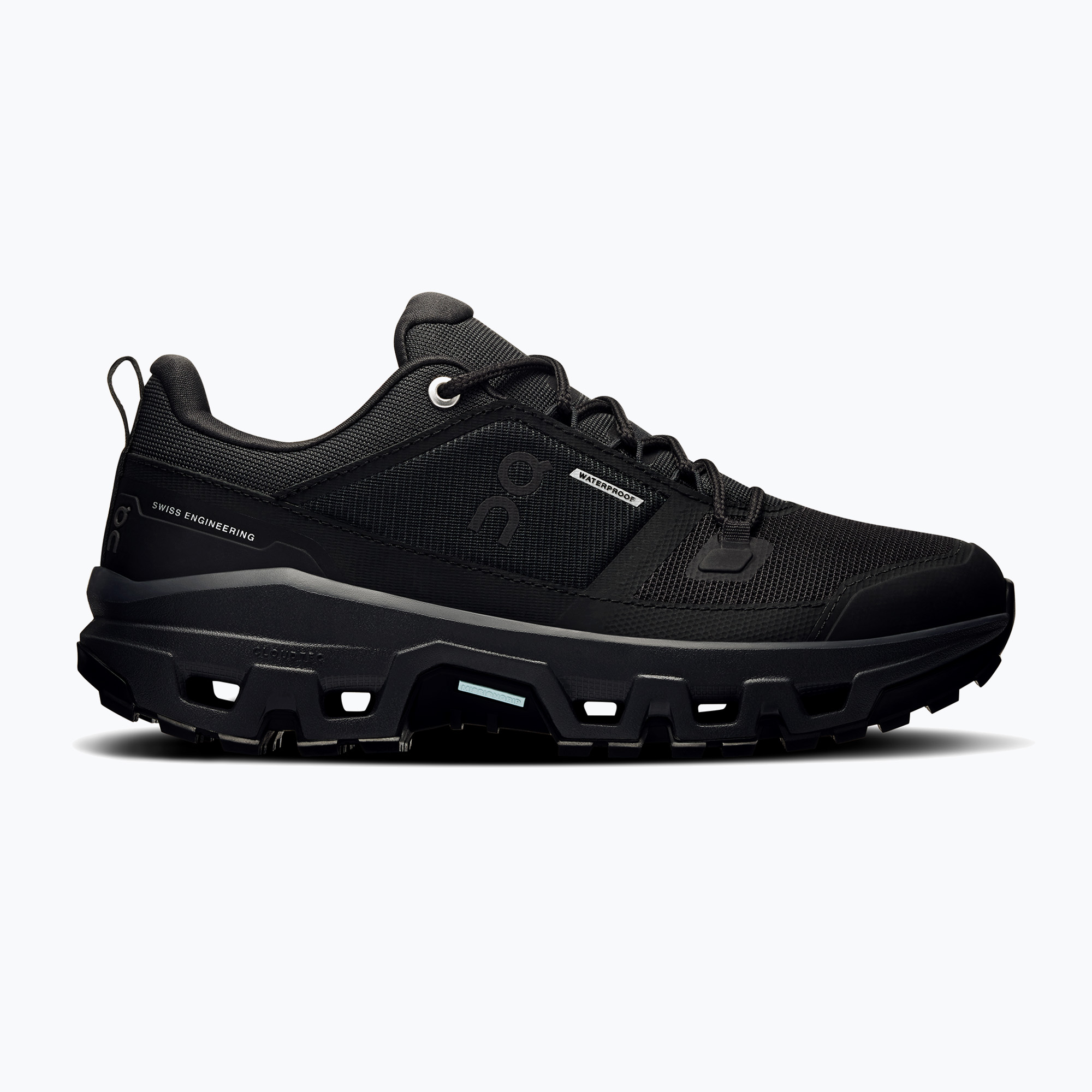 Scarpe On Running Cloudrock Low Waterproof nero/nero da donna (39 EU) (Cloudrock Low Waterproof 3WF10141043)