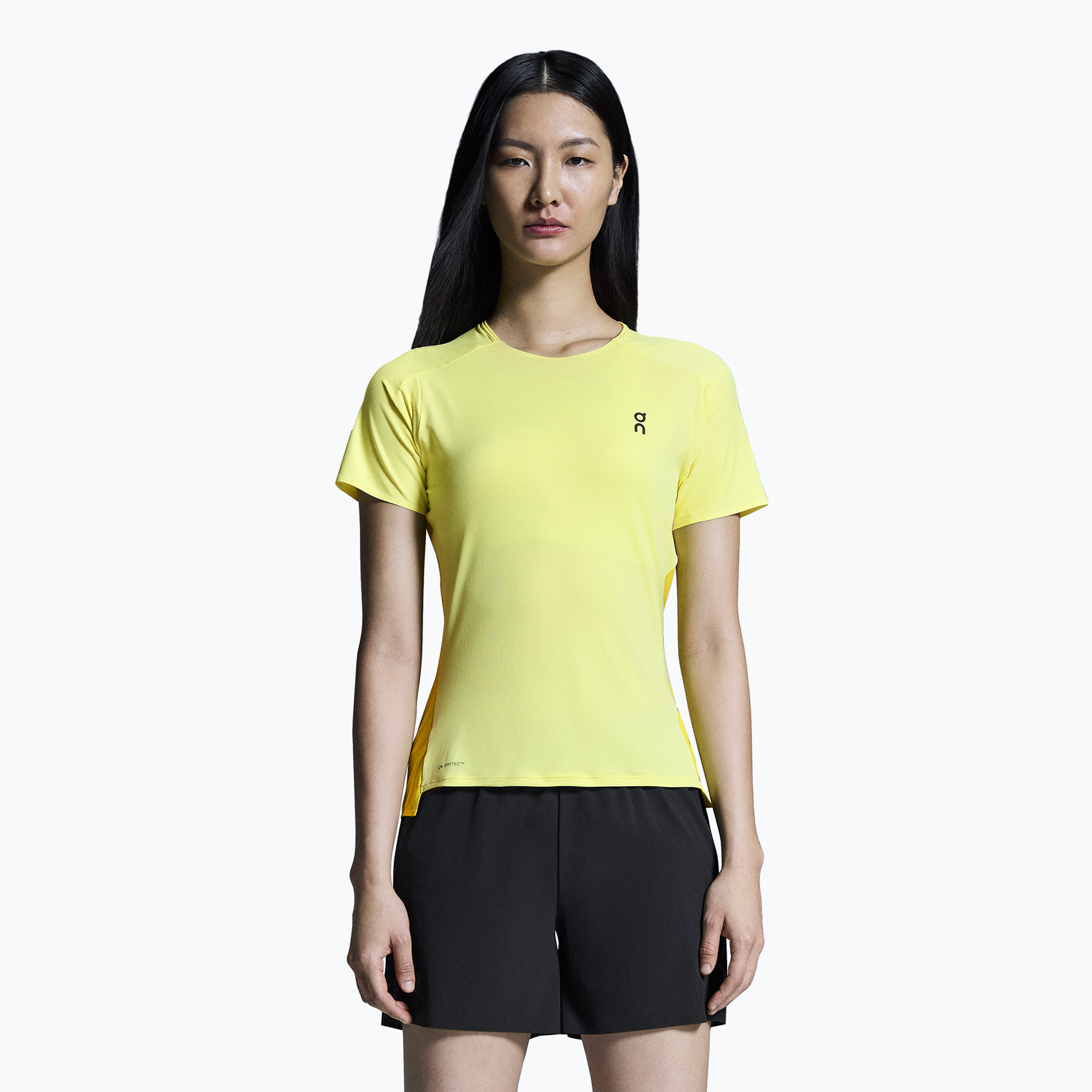 Maglietta da corsa da donna On Running Performance-T limelight/lime (M) (Performance-T 1WE10312995)