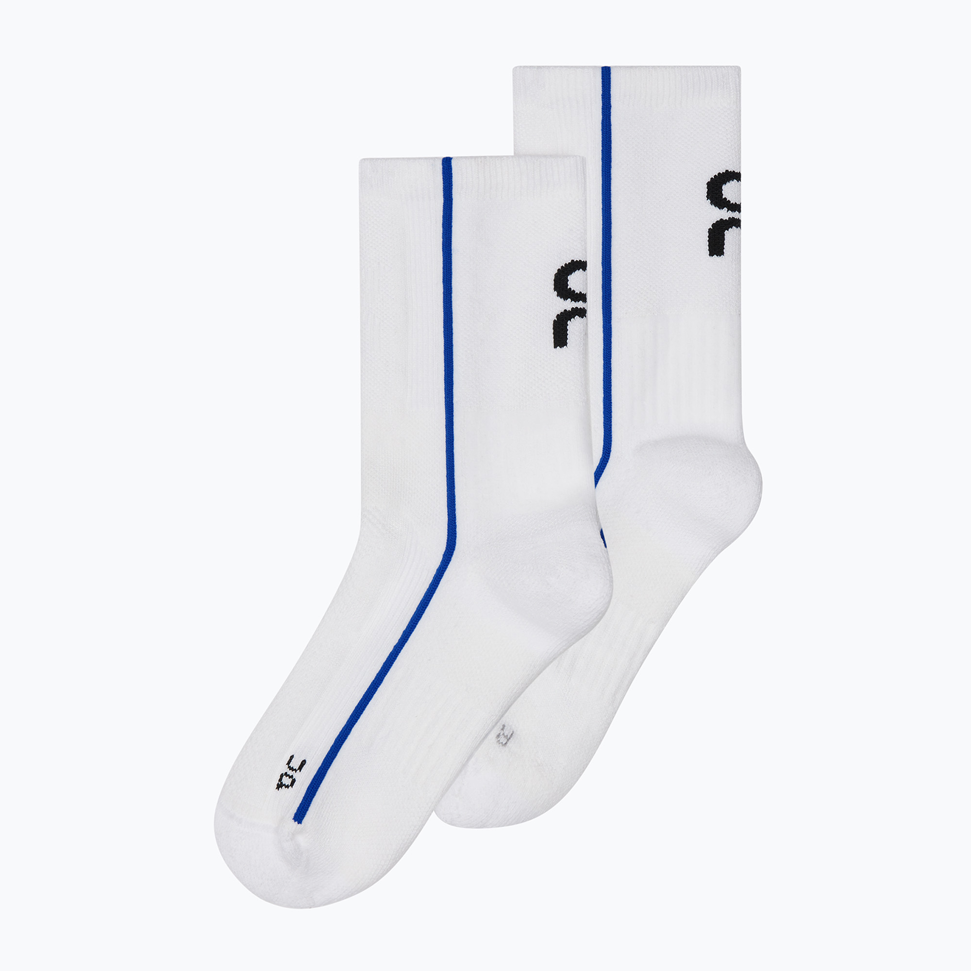Calze On Running Court High bianco/indaco