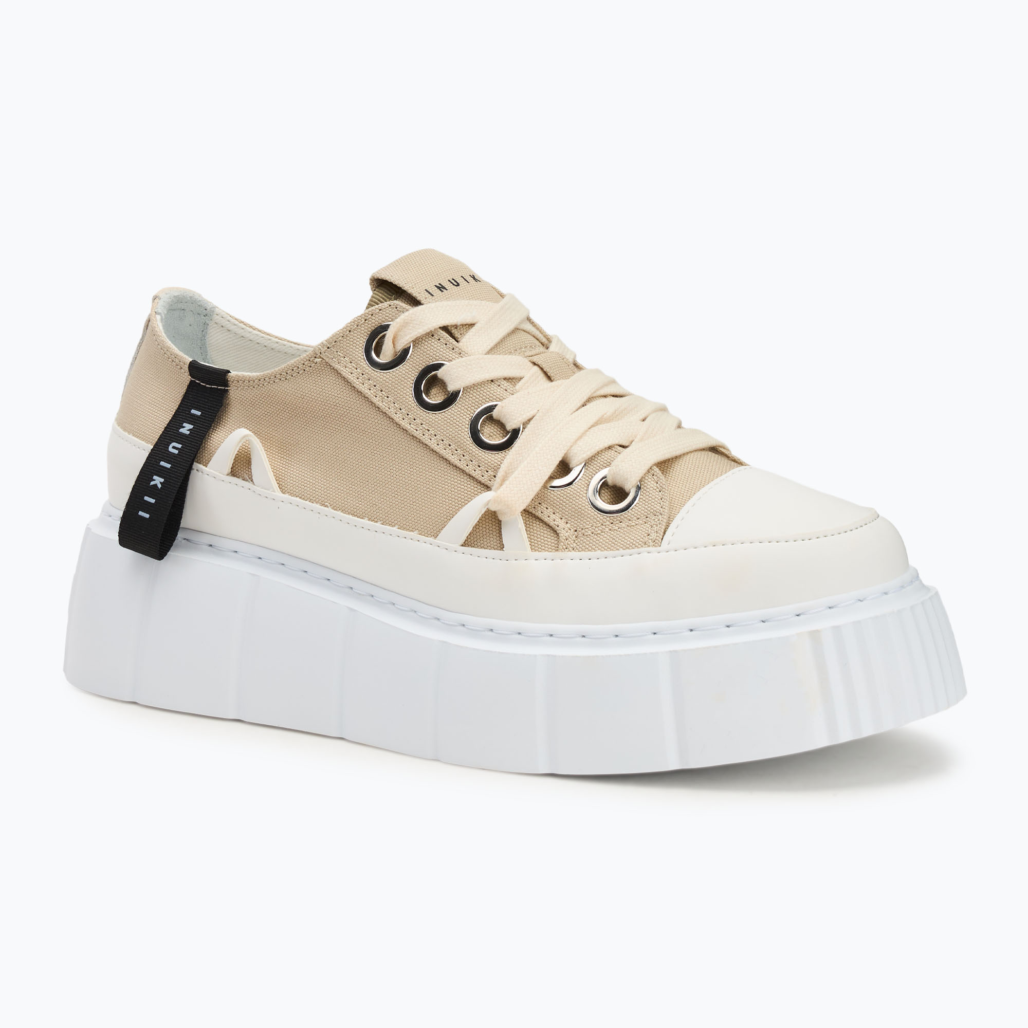 INUIKII scarpe da donna Matilda Canvas Low grigio (40 EU) (Matilda Canvas Low 30102-025/202)