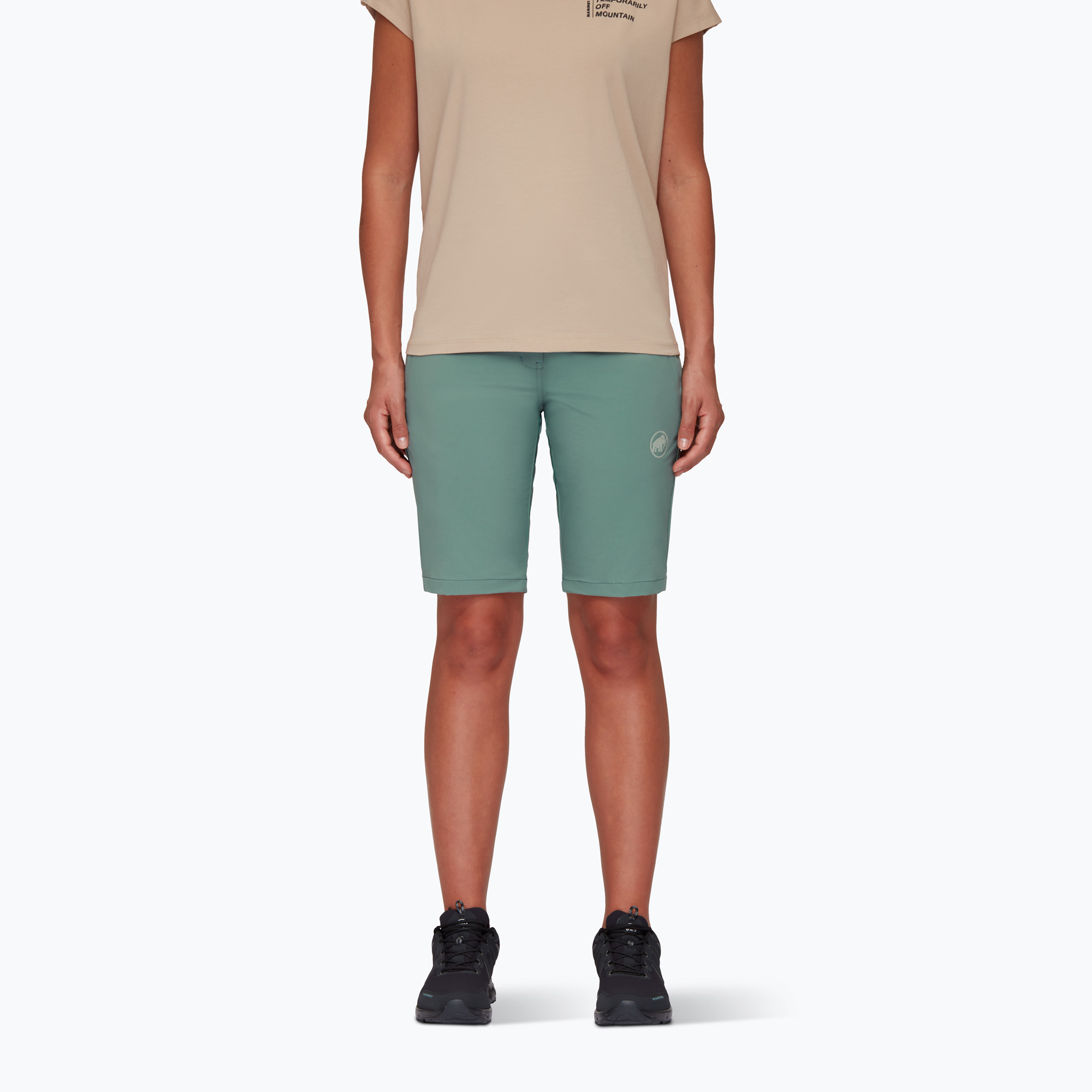 Pantaloncini da trekking da donna Mammut Runbold dark jade (34/R) (Runbold 1023-00720-40236-36-10)