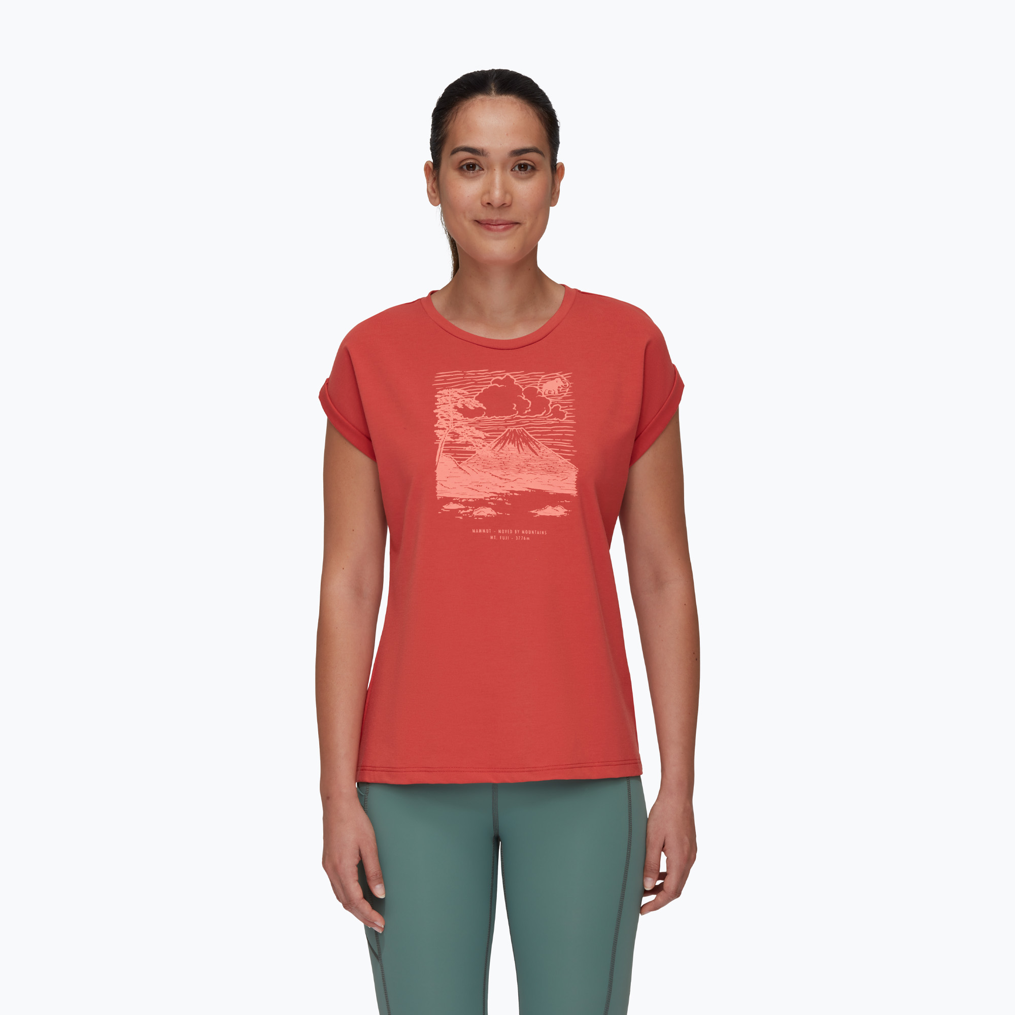Camicia da trekking da donna Mammut Mountain Fujiyama terracotta (M) (Mountain Fujiyama 1017-04112)