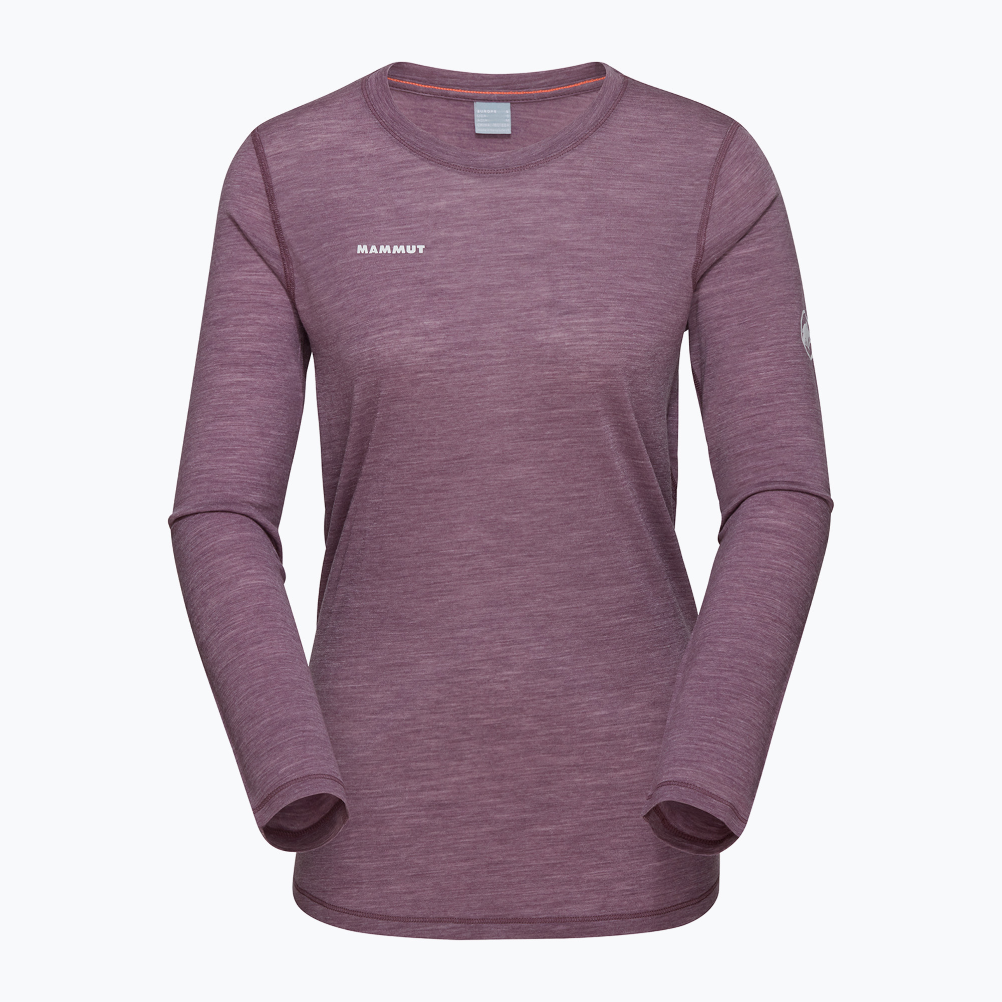 Manica lunga donna Mammut Tree Wool FL flux melange 01700 (XS) (Tree Wool FL Longsleeve 1016-01700-50606-114)