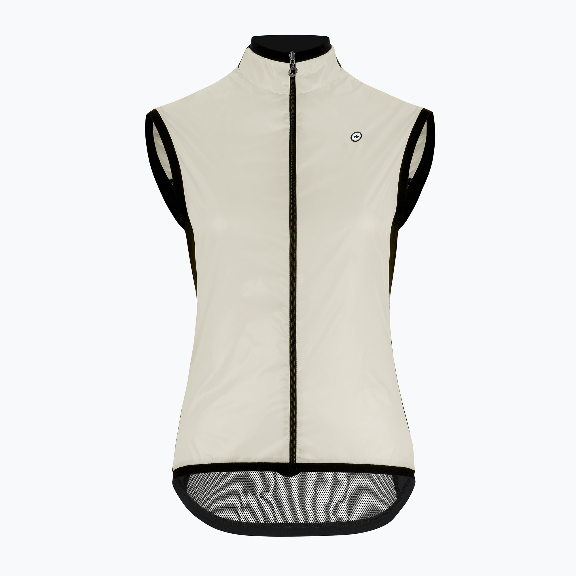 Gilet da ciclismo da donna ASSOS Uma GT Wind C2 sabbia lunare (L) (Uma GT Wind C2 W 12.34.391.1L)