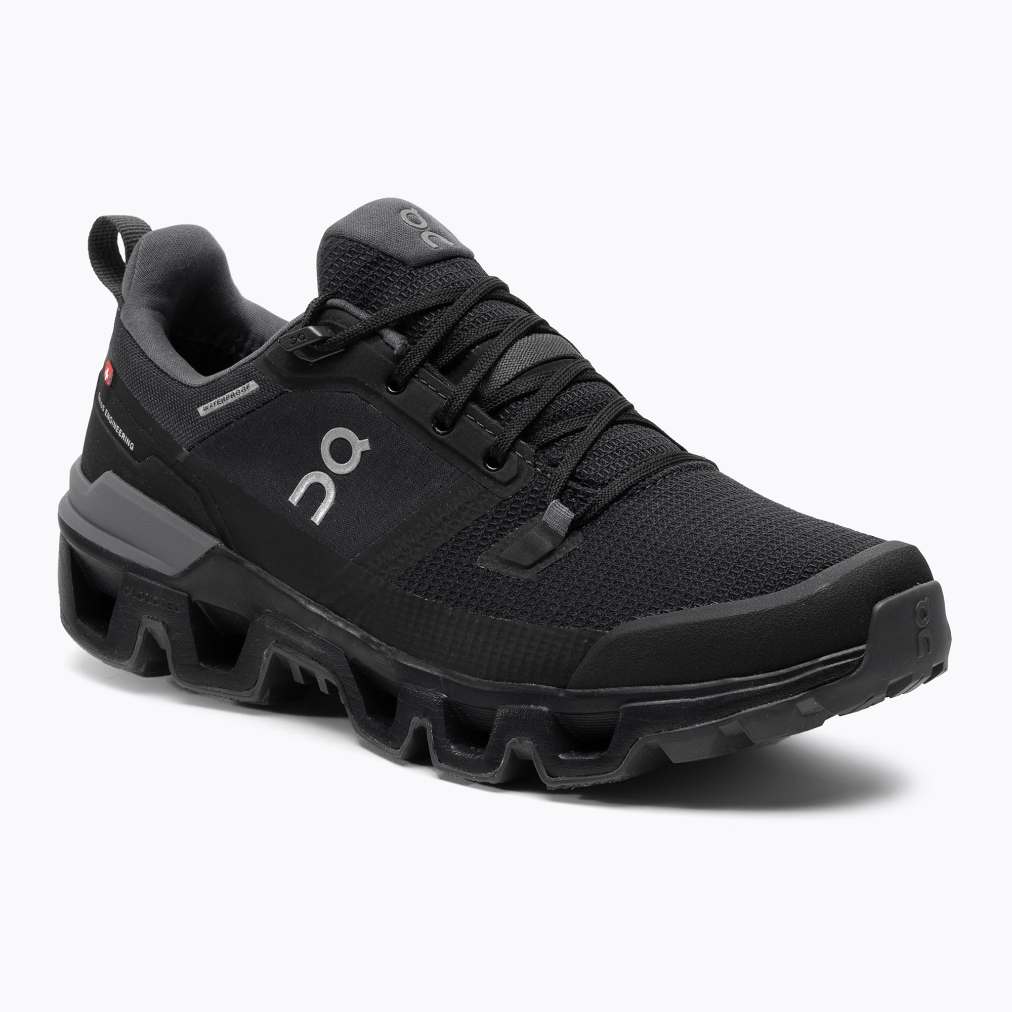 Scarpe da trekking da donna On Running Cloudwander Waterproof nero/eclipse (37.5 EU) (Cloudwander Waterproof 7398602)