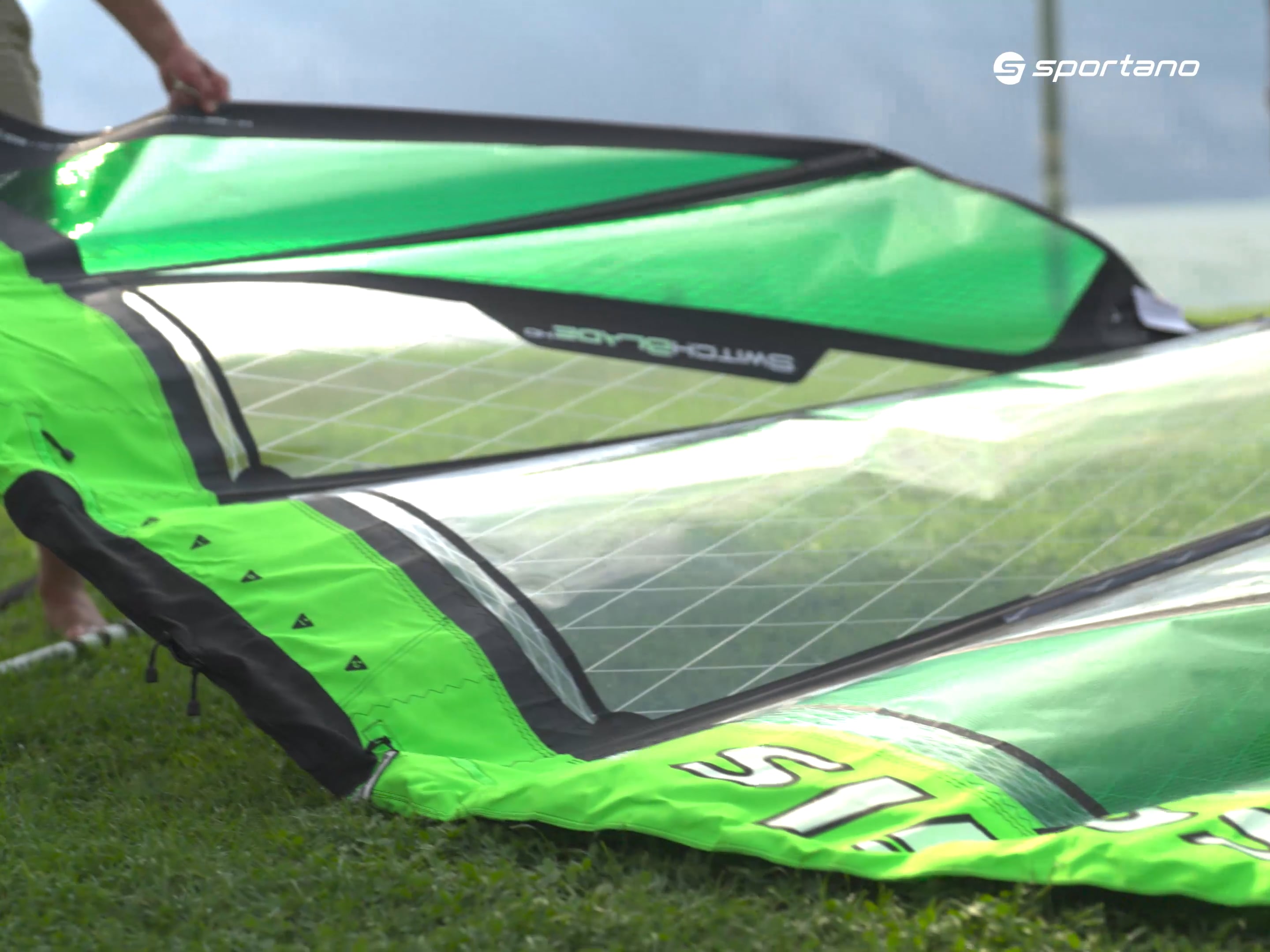 Vela da windsurf Loftsails 2022 Switchblade verde