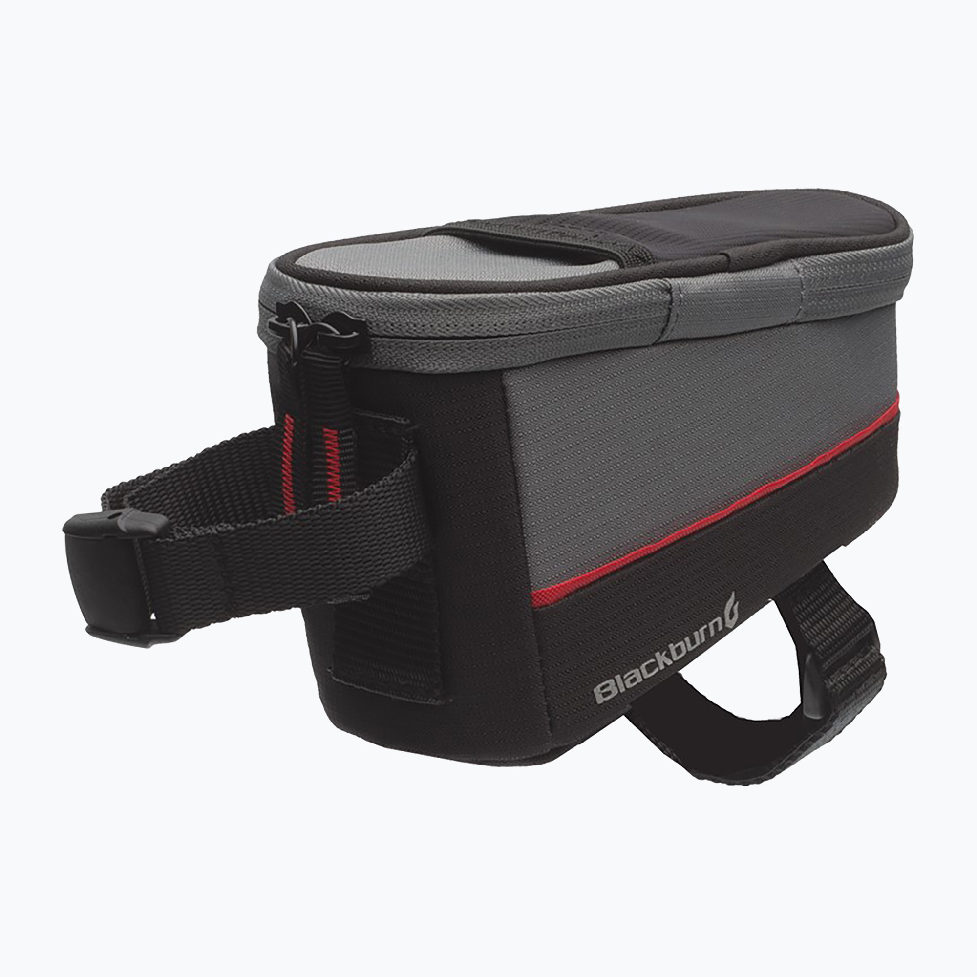 Blackburn Local Top Tube 0,55 l nero/grigio scuro borsa da bici per telaio (17 x 11 x 6.7 cm) (Local Top Tube BBN-7099757)