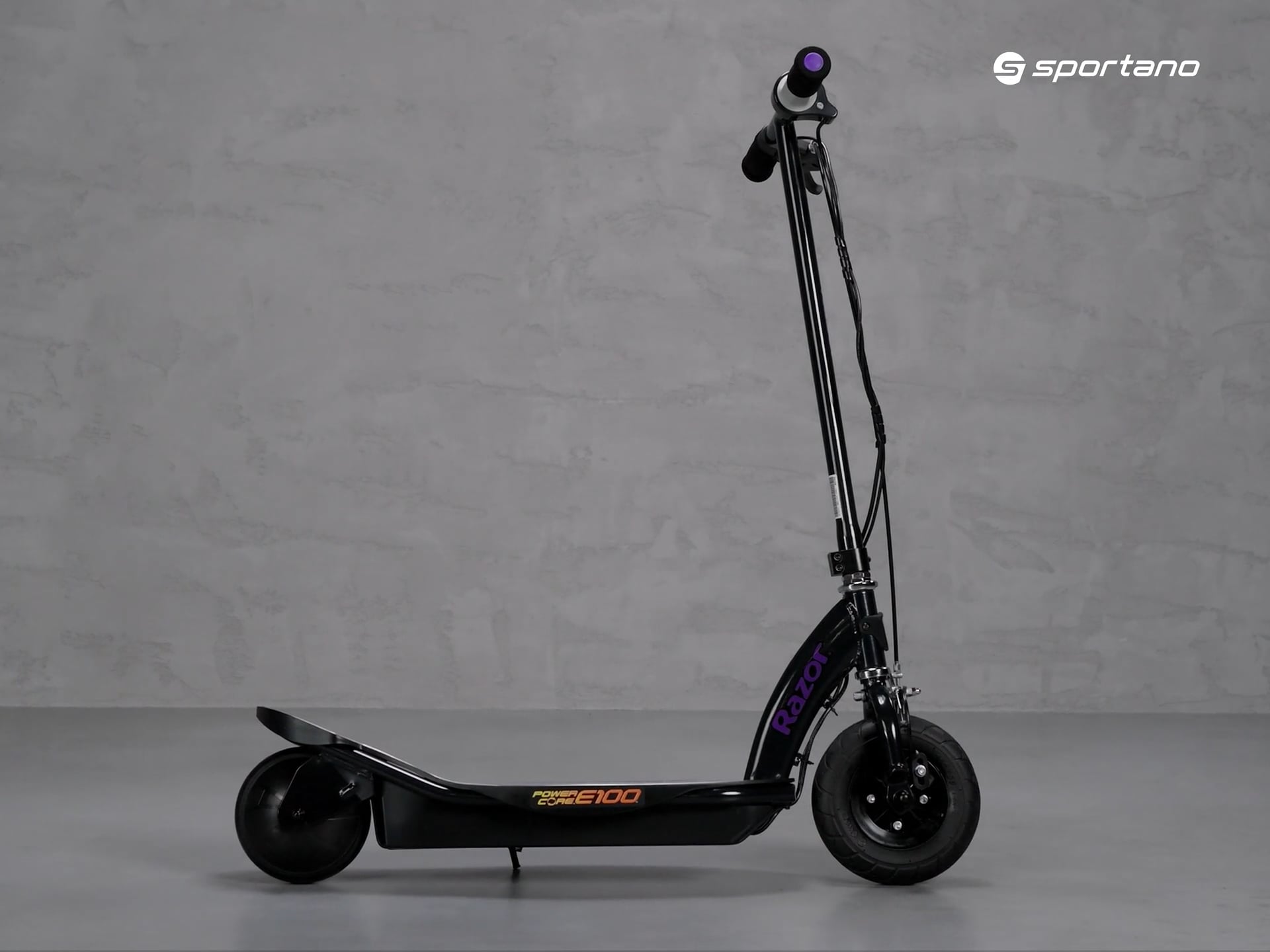 Scooter elettrico per bambini Razor E100 Powercore Alu viola