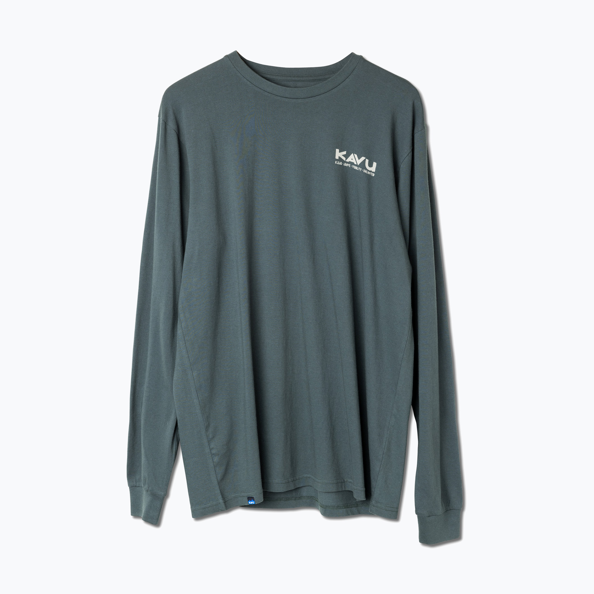 KAVU uomo Free Time manica lunga verde gables (L) (Free Time 8125-2390)