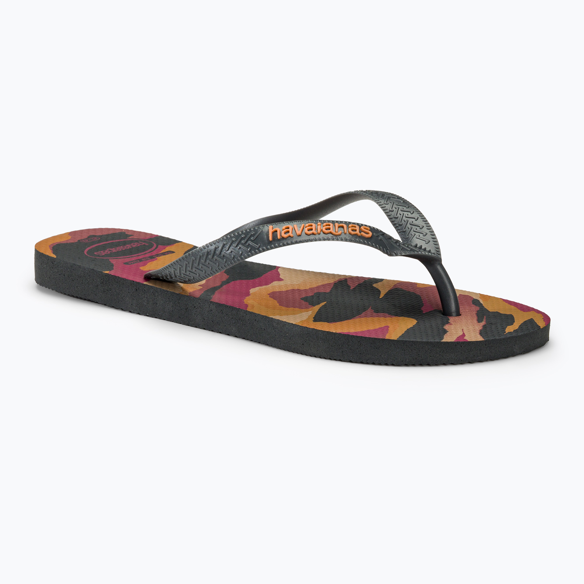 Infradito Havaianas Top Camu uomo nuovo grafite / nuovo grafite (47-48 EU) (Top Camu H4141398)