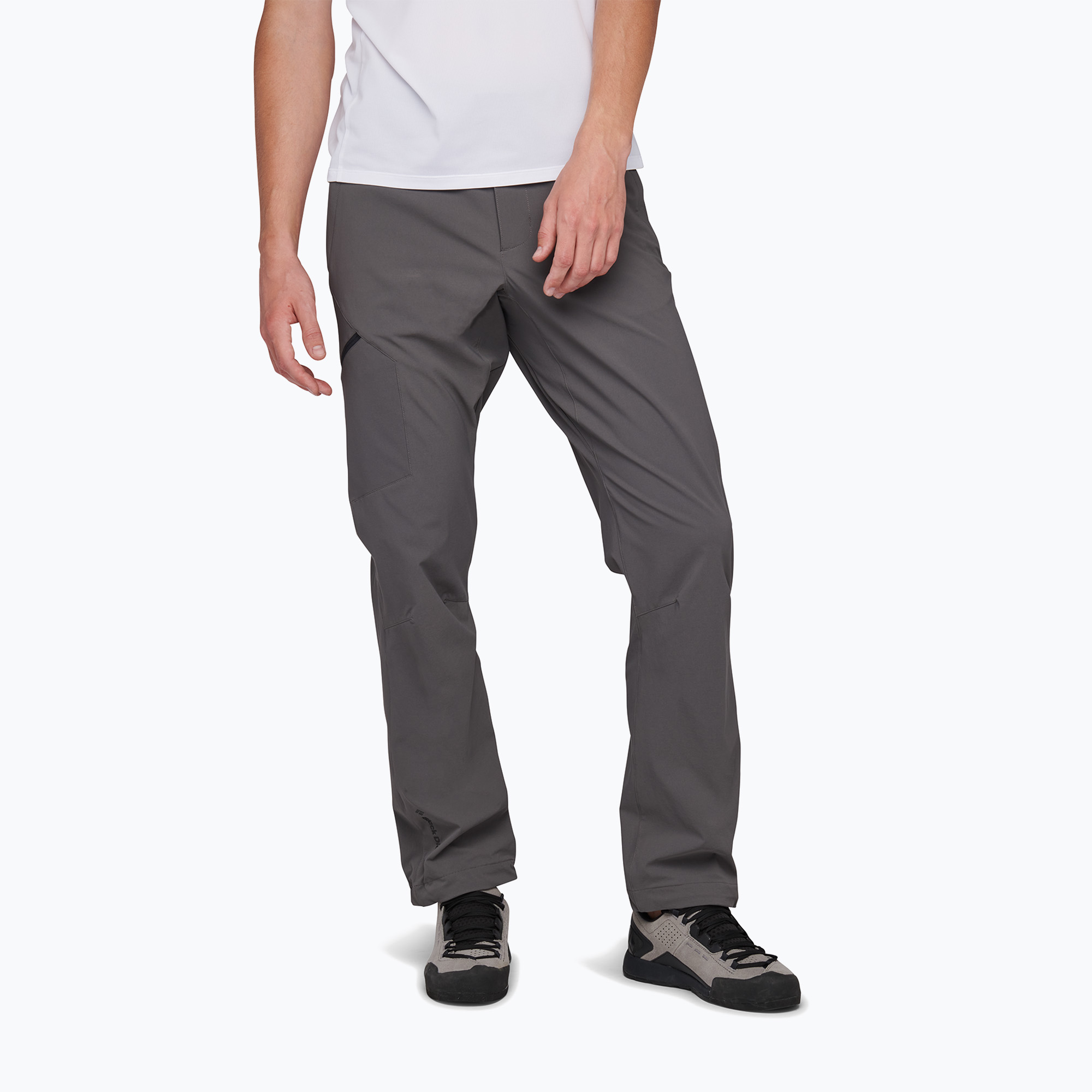 Pantaloni softshell da uomo Black Diamond Alpine granite (L) (Alpine APG61M025LRG1)