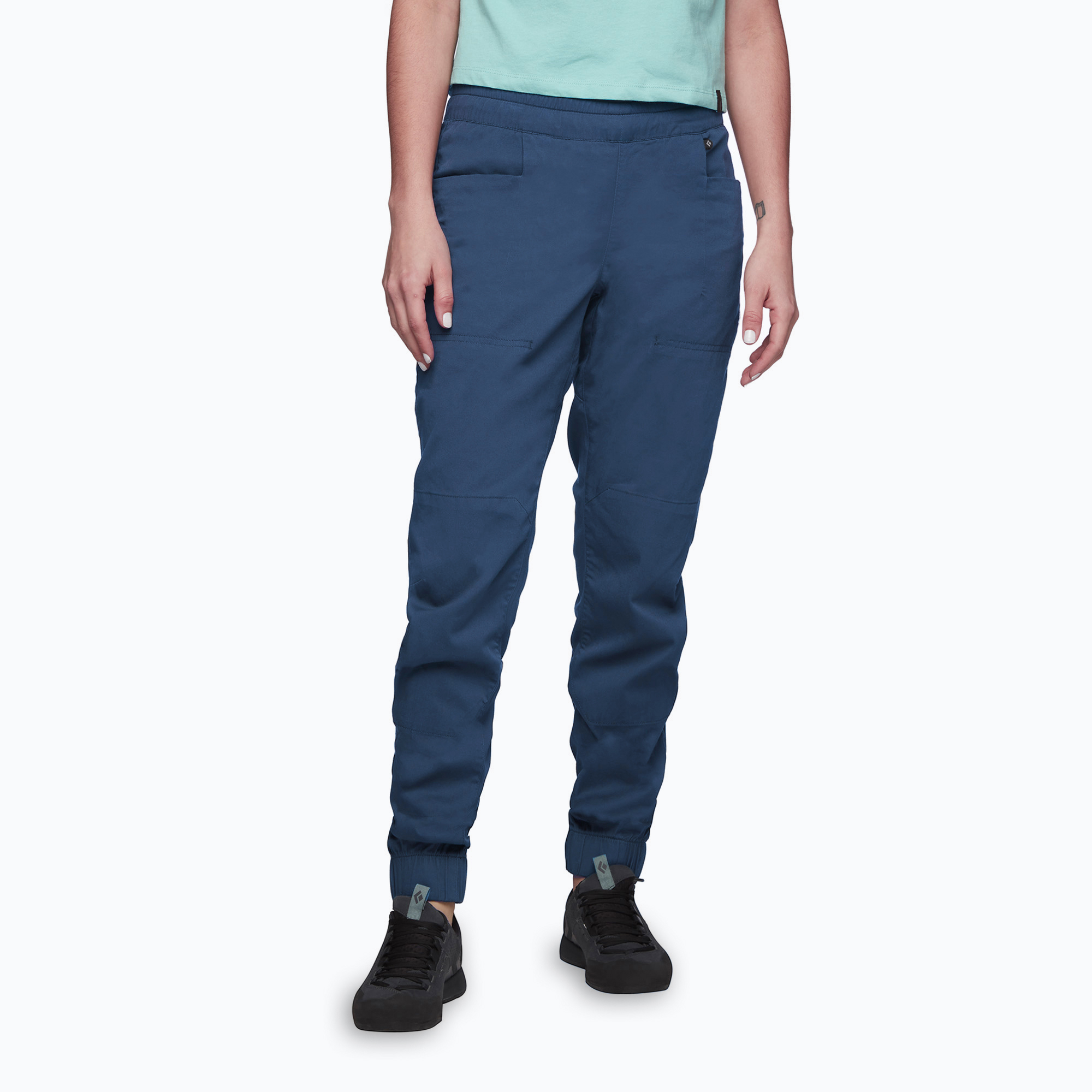 Pantaloni da arrampicata da donna Black Diamond Notion SP blu inchiostro