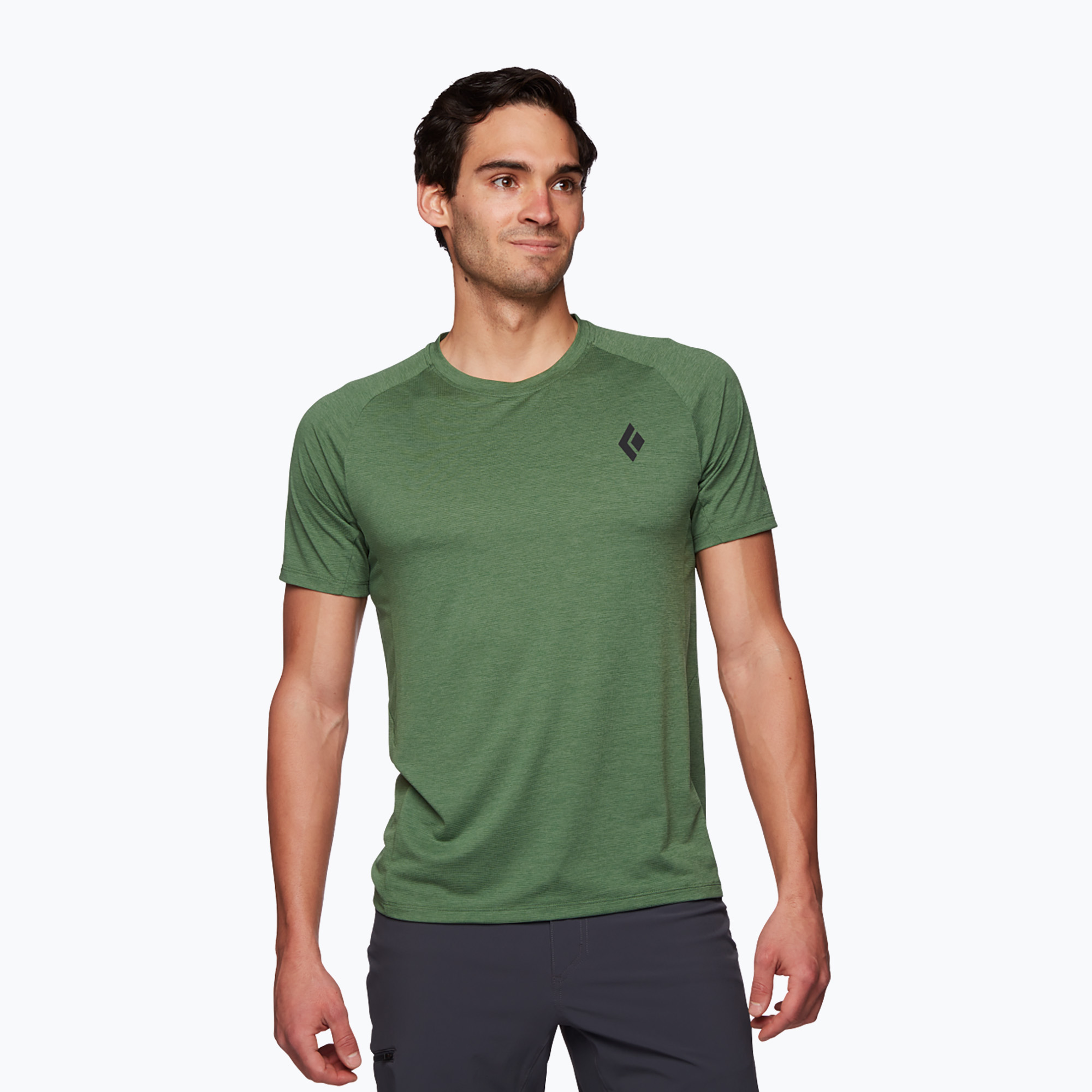 Camicia da trekking da uomo Black Diamond Lightwire Tech verde arbor