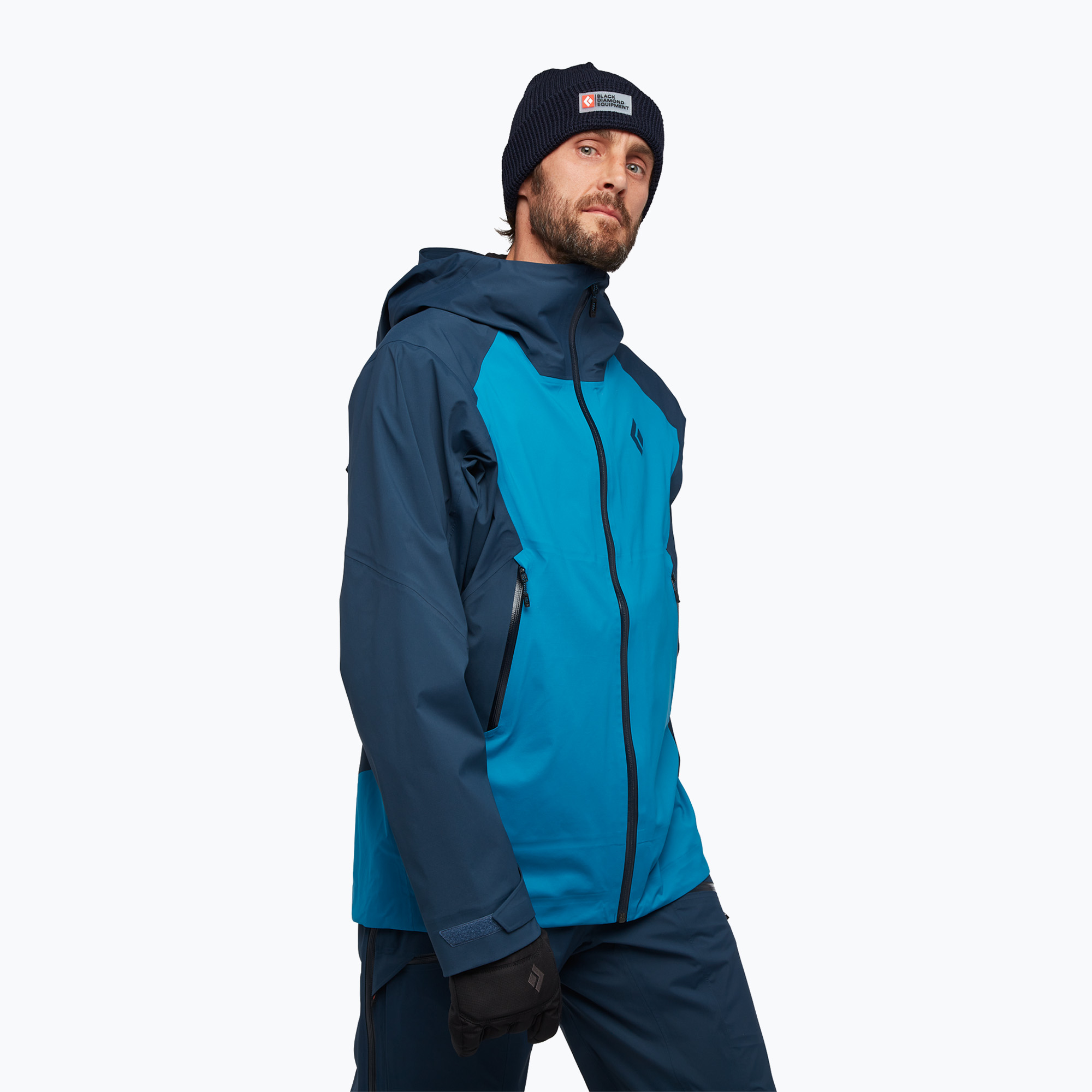 Giacca da sci da uomo Black Diamond Recon Lt Stretch kingfisher/indigo (XL) (Recon Lt Stretch AP7450199398LRG1)