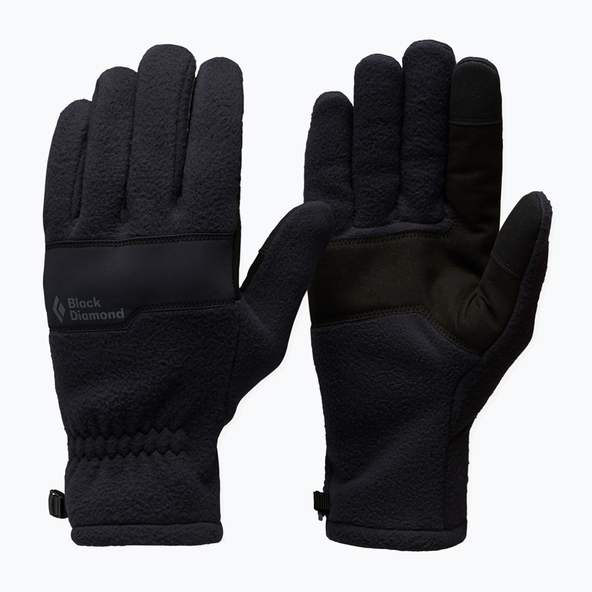 Black Diamond Everyday Fleece guanti da trekking neri
