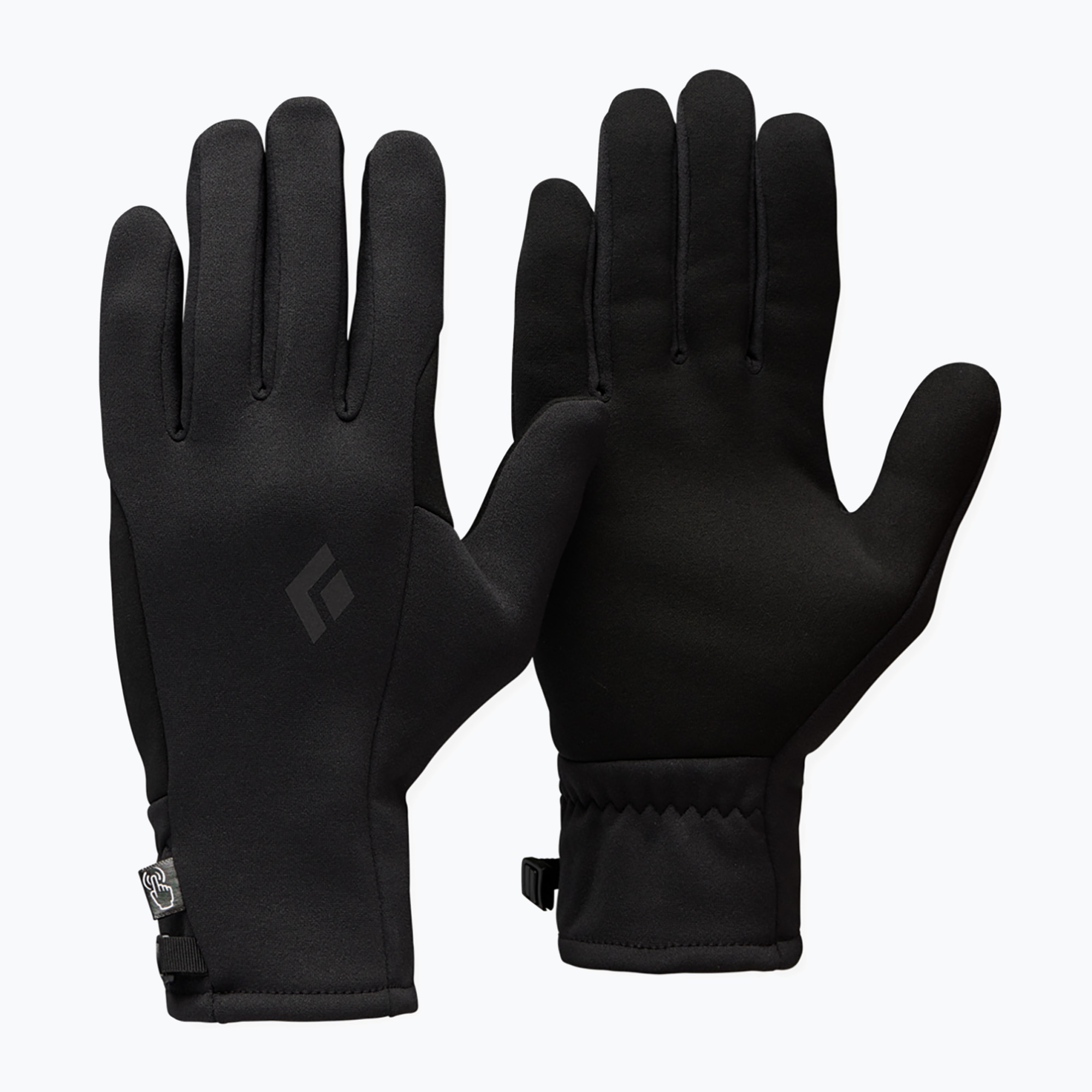 Black Diamond Midweight Screentap guanti da trekking neri (S) (Midweight Screentap BD8018060002MED1)