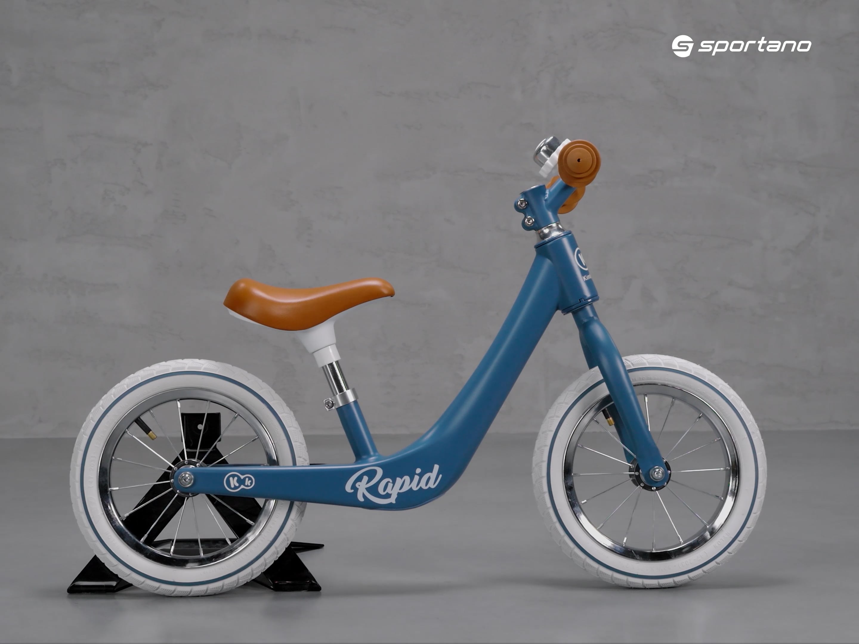 Kinderkraft bicicletta da fondo Rapid blu