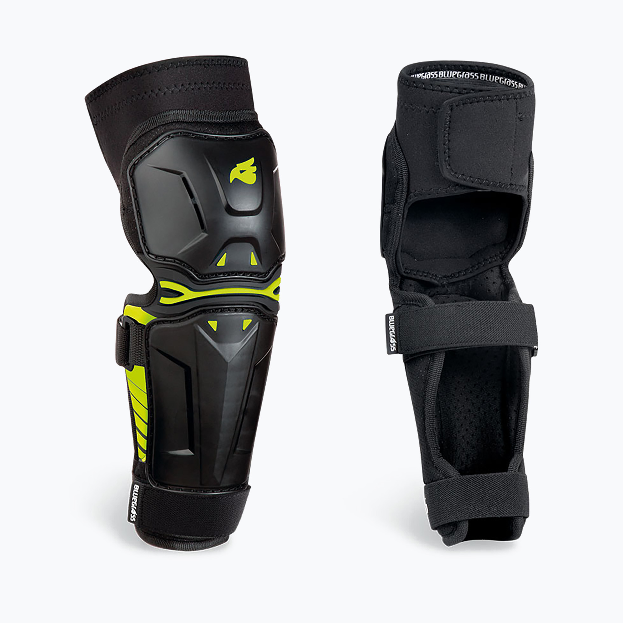 Protezioni per gomiti per bambini Bluegrass Big Horn nero e verde 3PP006S020