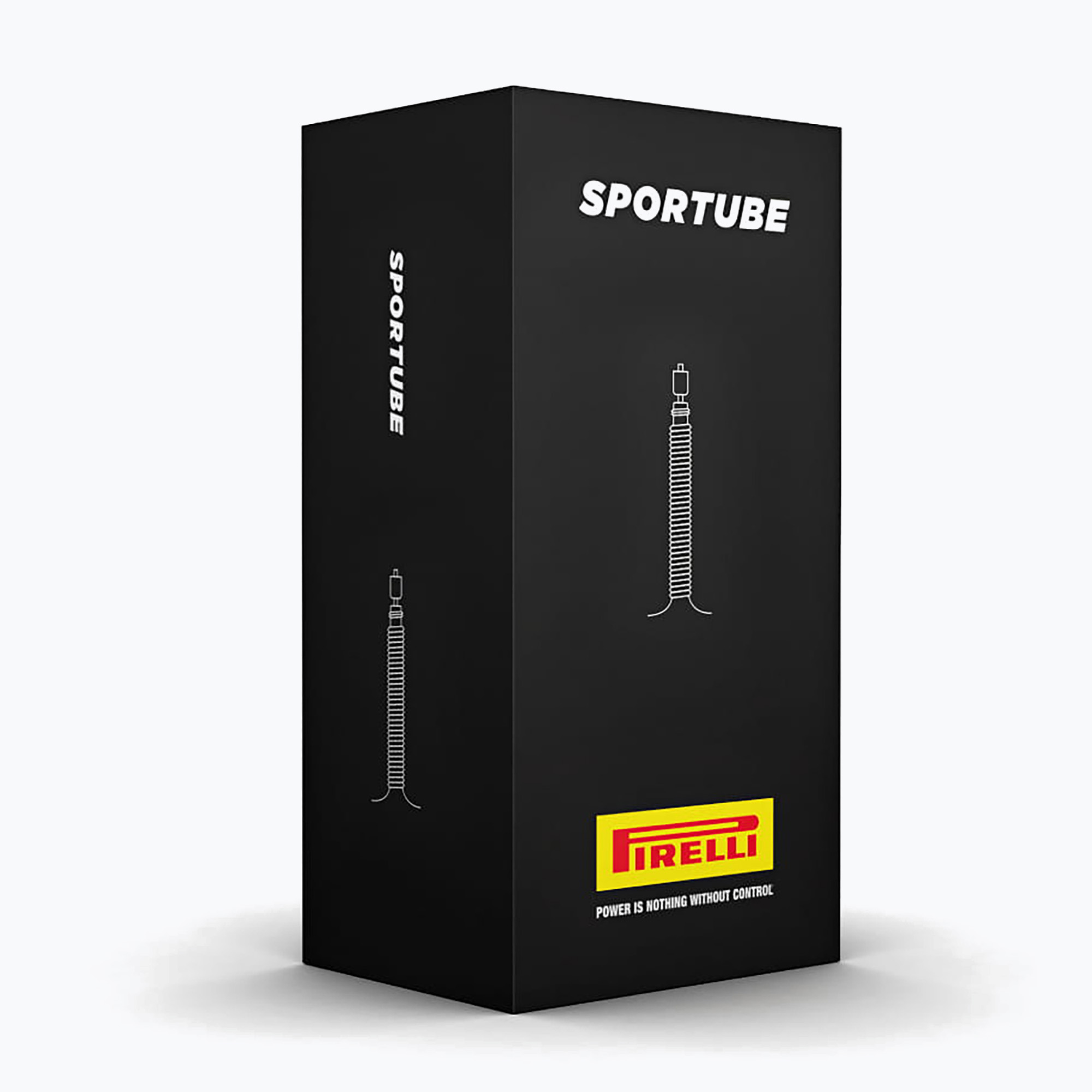 Camera d'aria per bicicletta Pirelli Sportube Presta nera (26"-27.5" X 2.5-2.8 / 48 Mm) (Sportube Presta 3703300)
