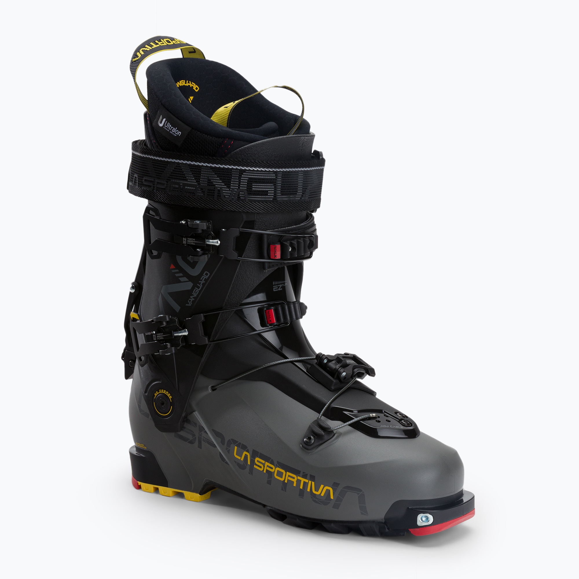 Scarpone da sci La Sportiva Vanguard da uomo in carbonio/giallo (29 cm) (Vanguard 89D900100)